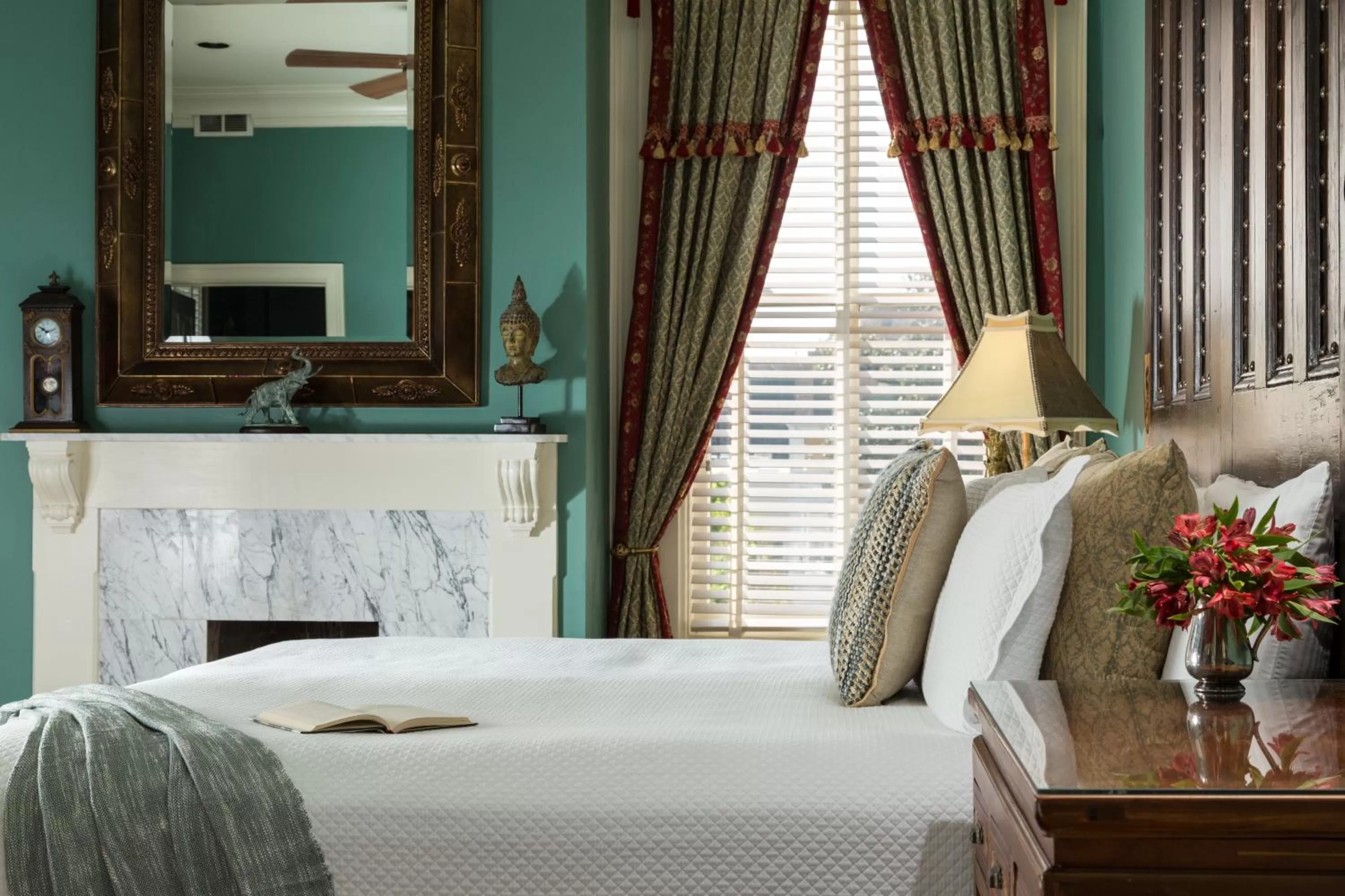 Bed in The Inn on West Liberty