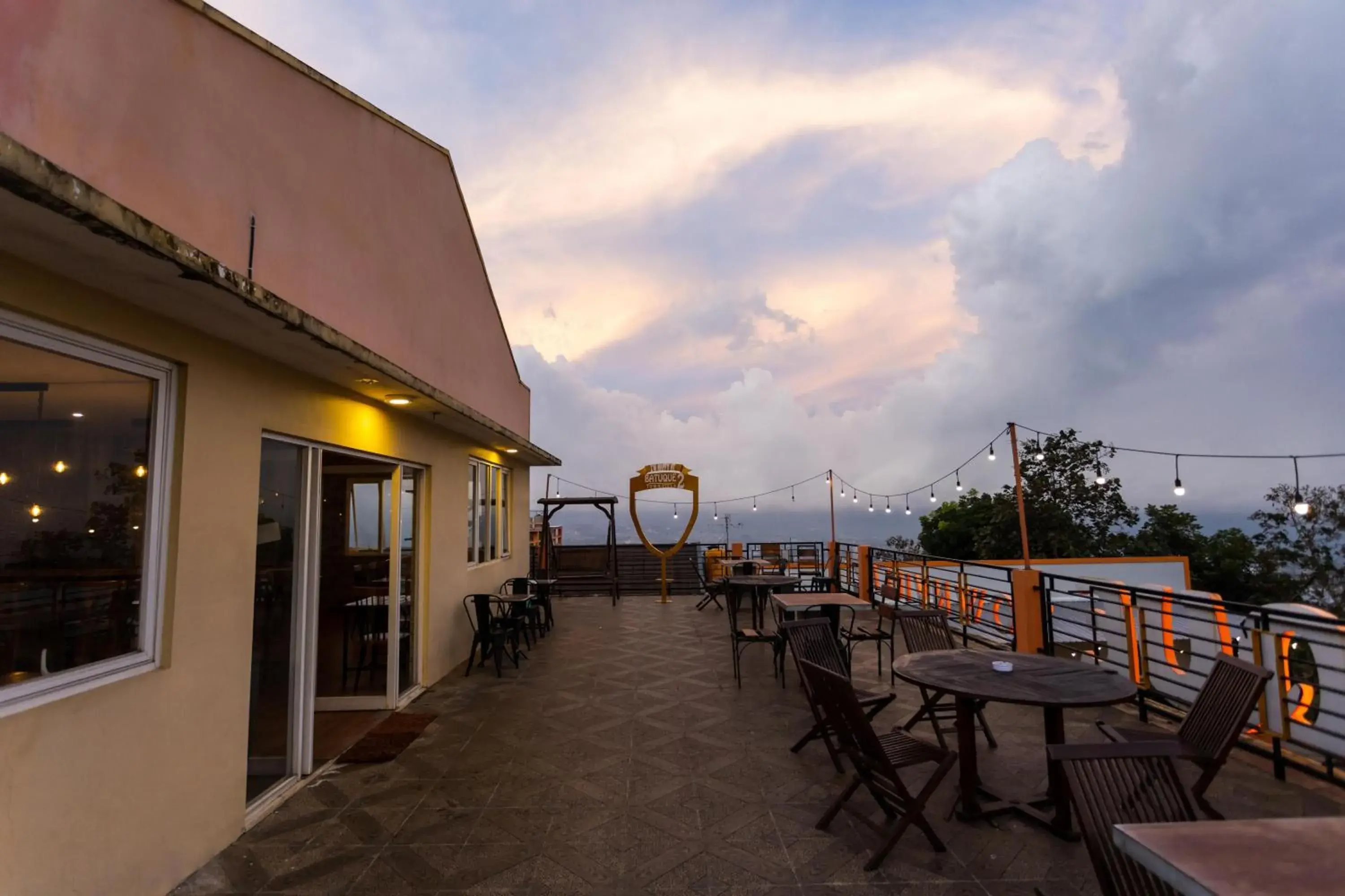 Patio in Batuque Town Villa 2