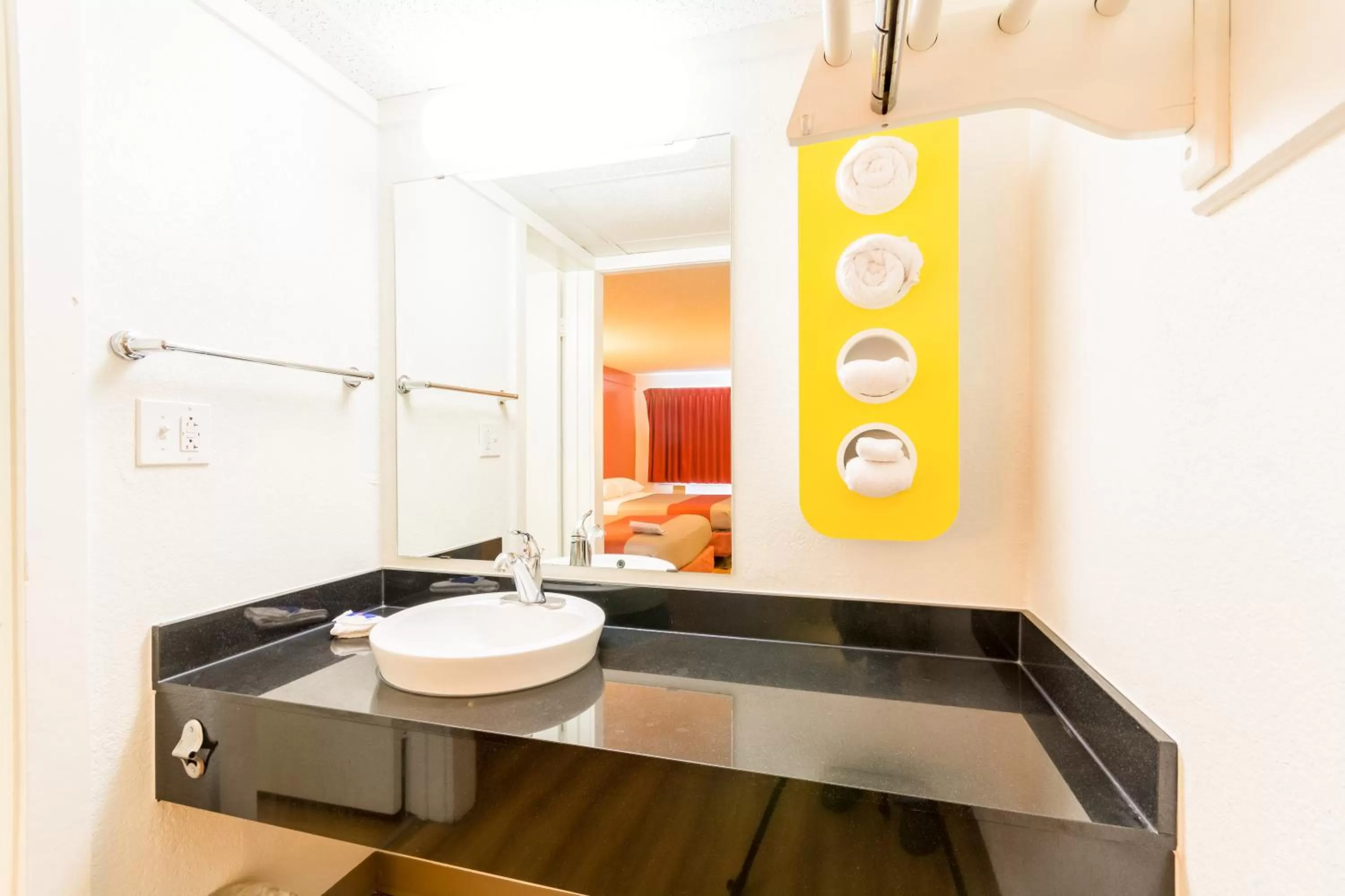 Bathroom in Travelodge by Wyndham Essington / Philadelphia Airport