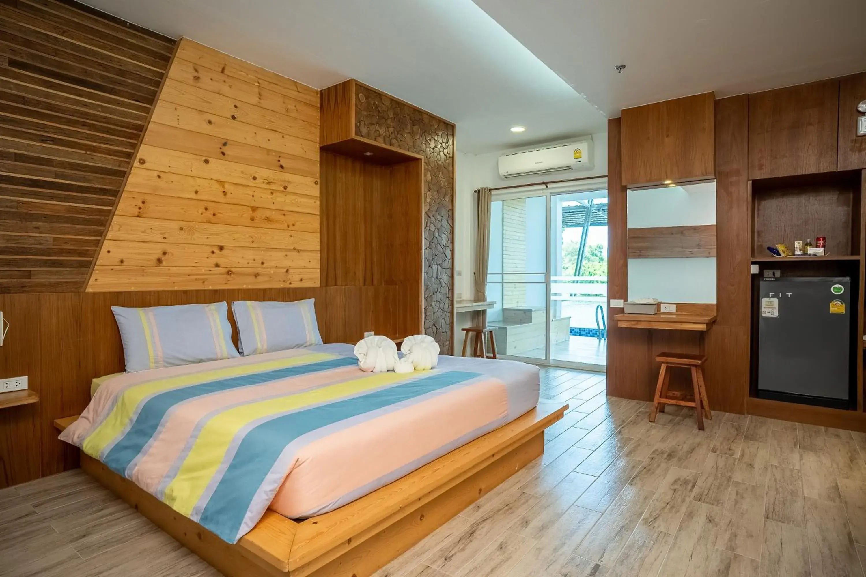 Bedroom in Tamnanpar Resort