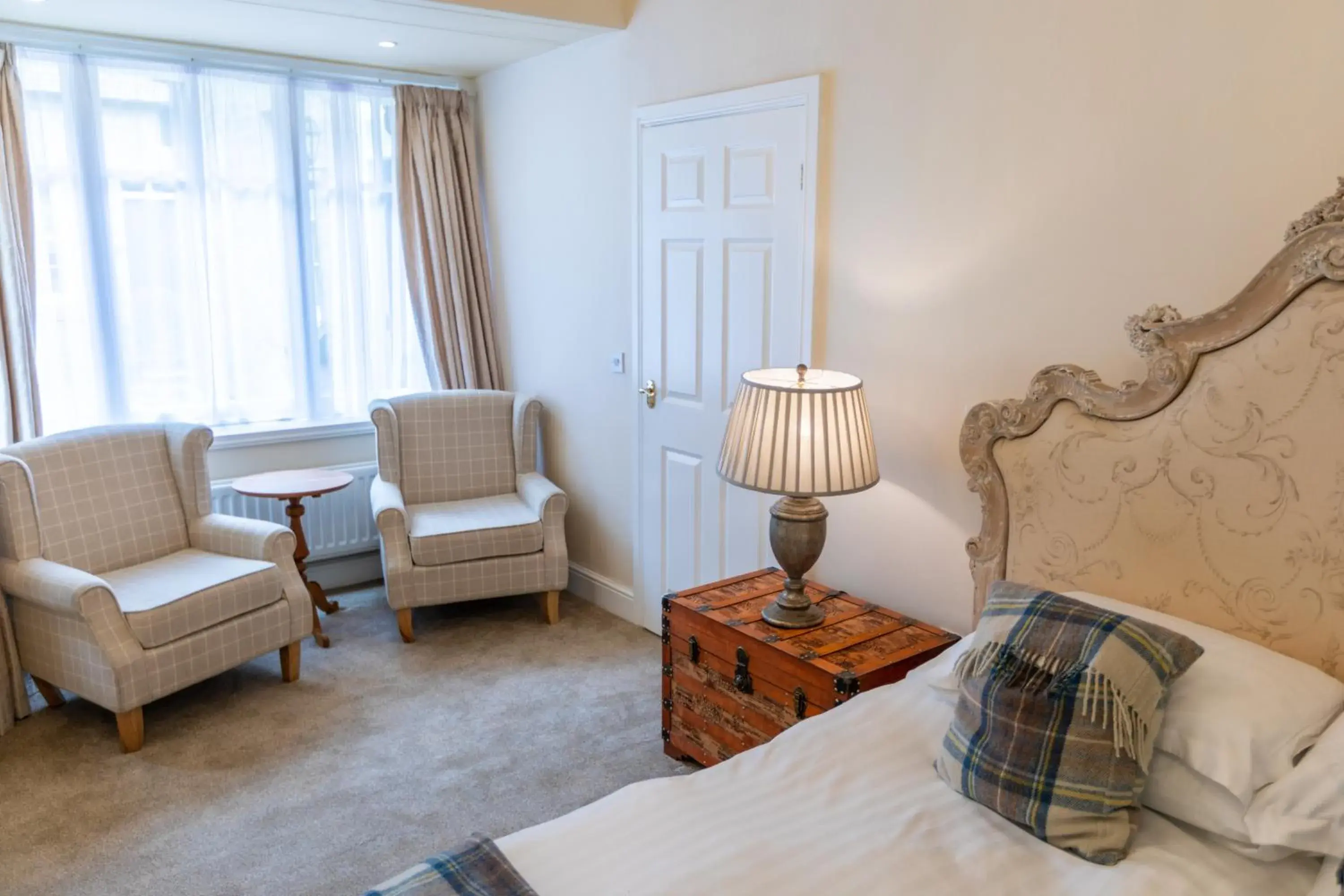 Bedroom, Seating Area in Eshott Hall