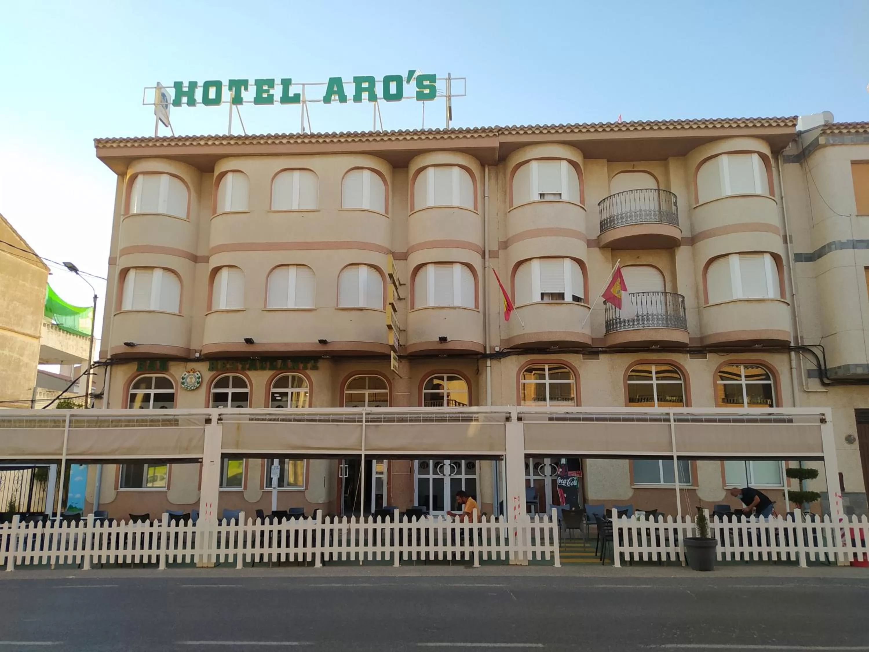 Facade/entrance, Property Building in Hotel Aro'S