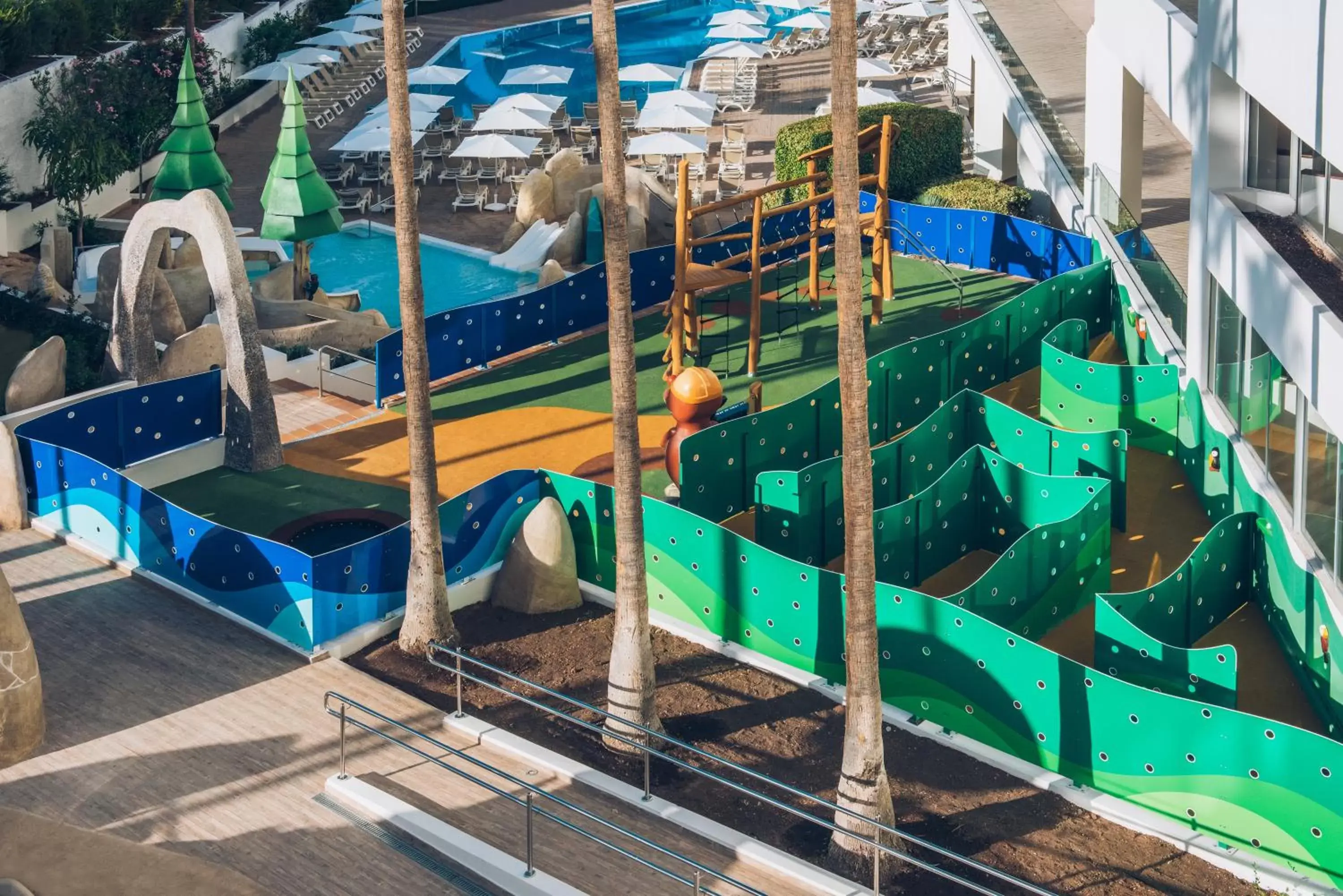 Children play ground in Iberostar Bouganville Playa