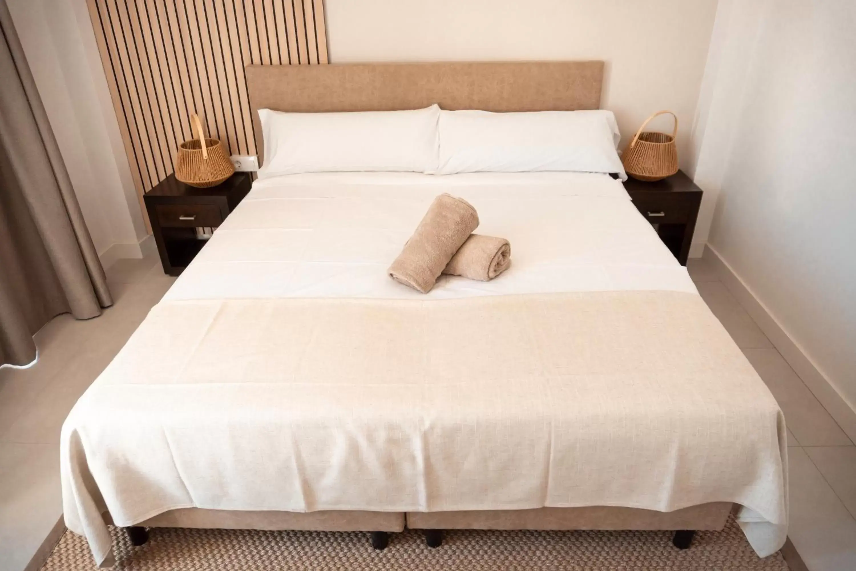 Bedroom, Bed in Portomar Apartments