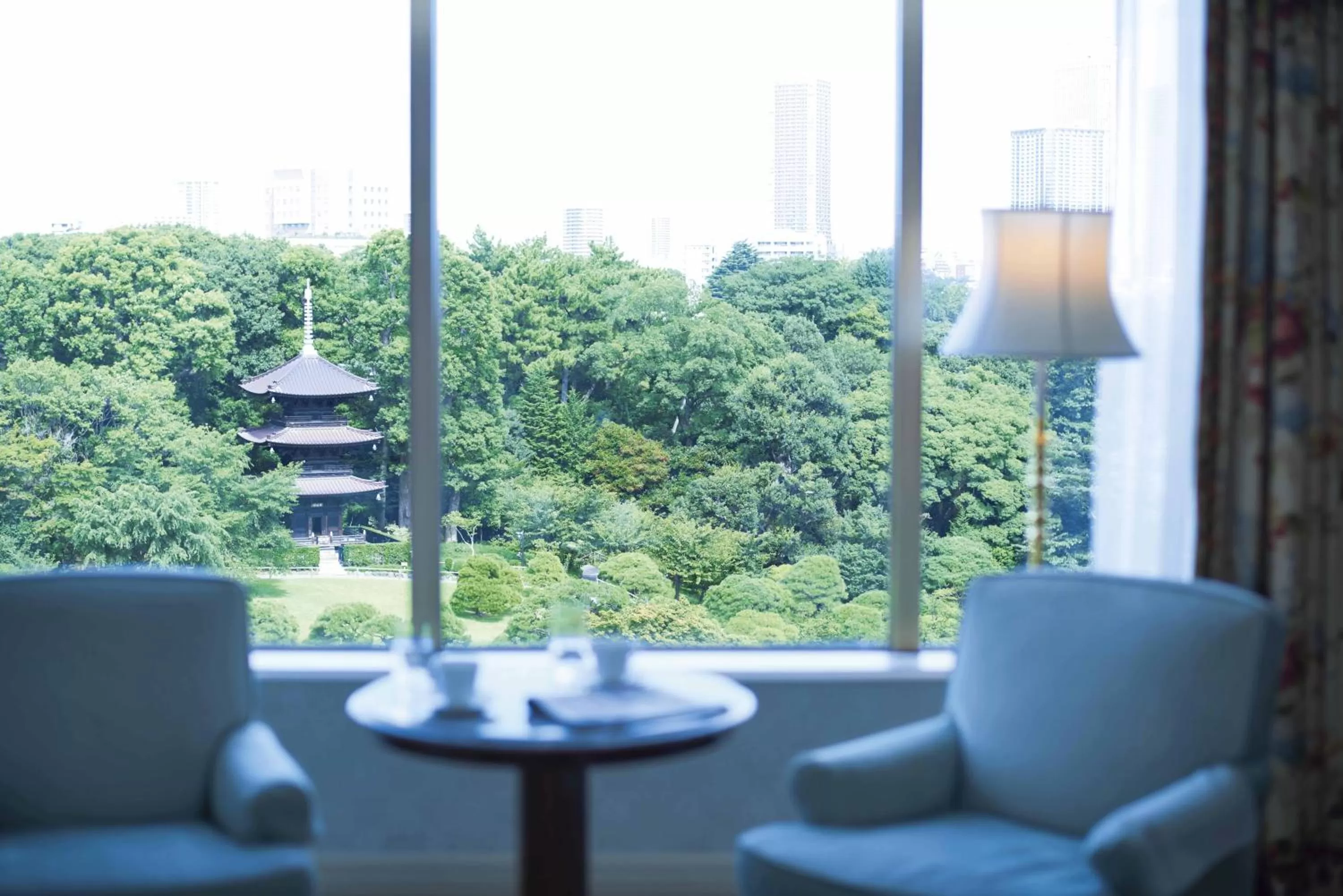 Garden view in Hotel Chinzanso Tokyo