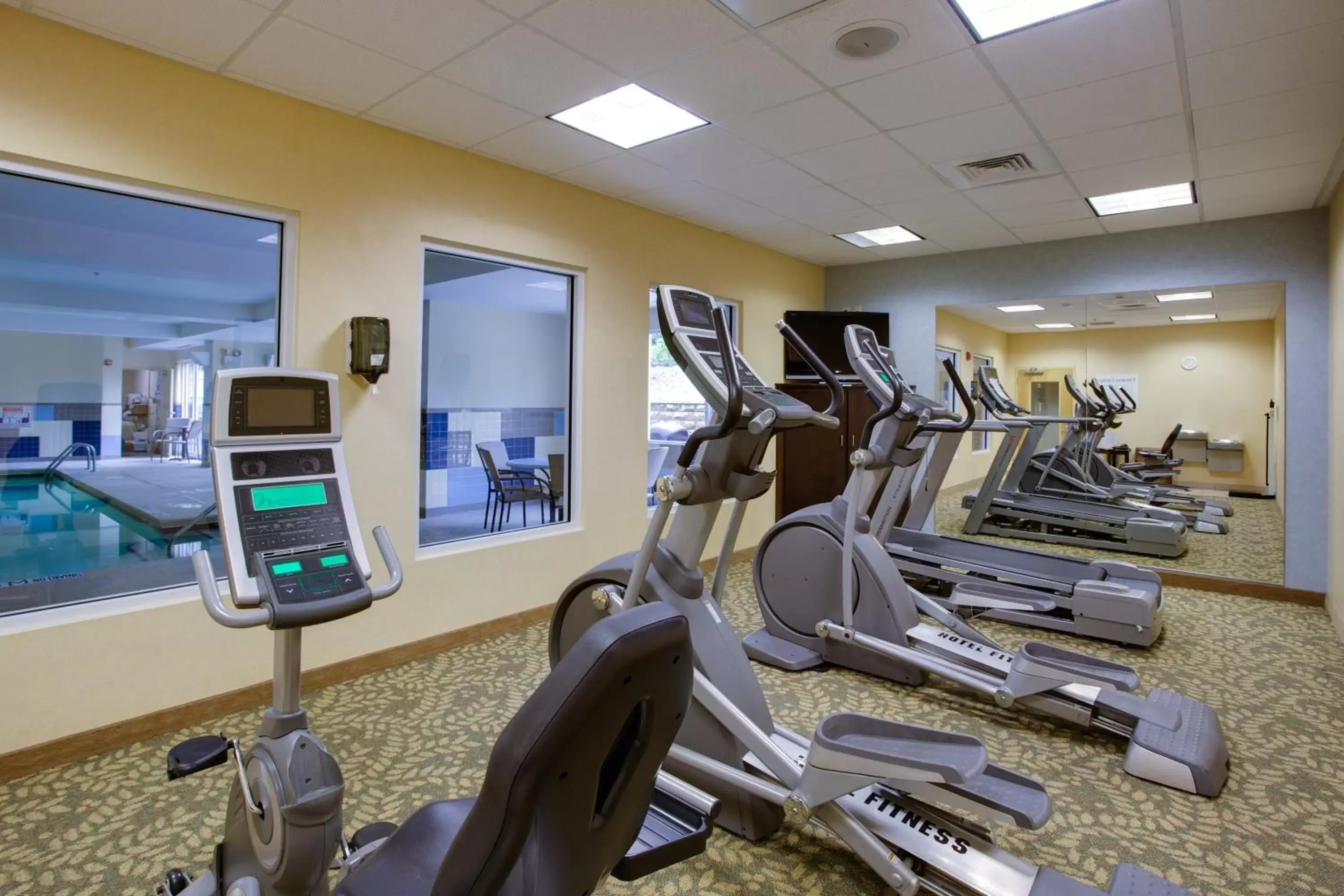 Fitness centre/facilities, Fitness Center/Facilities in Holiday Inn Express Hotel Raleigh Southwest, an IHG Hotel