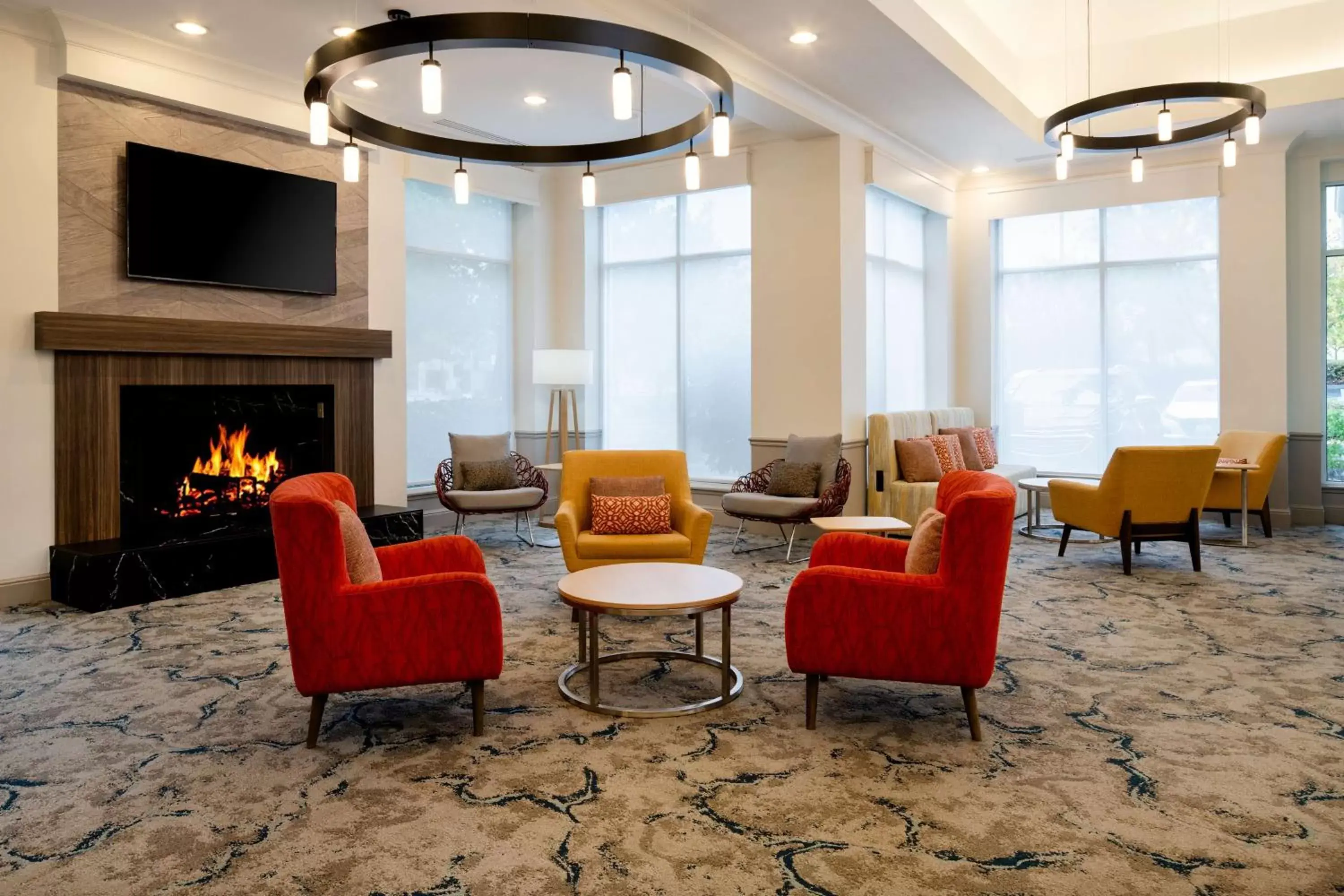 Lobby or reception in Hilton Garden Inn Folsom Lobby or reception in Hilton Garden Inn Folsom