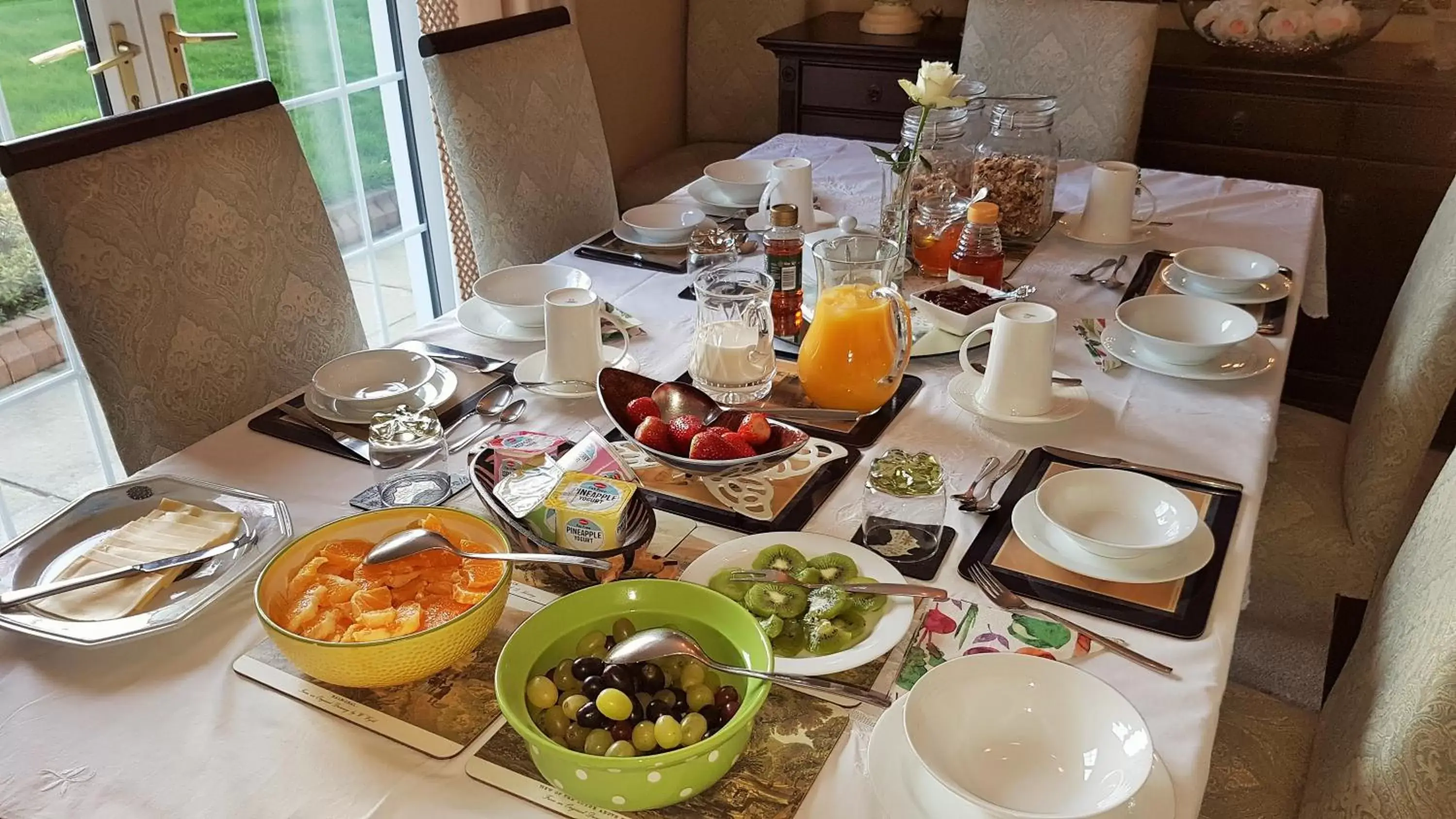 Breakfast in KARIBU GUEST HOUSE