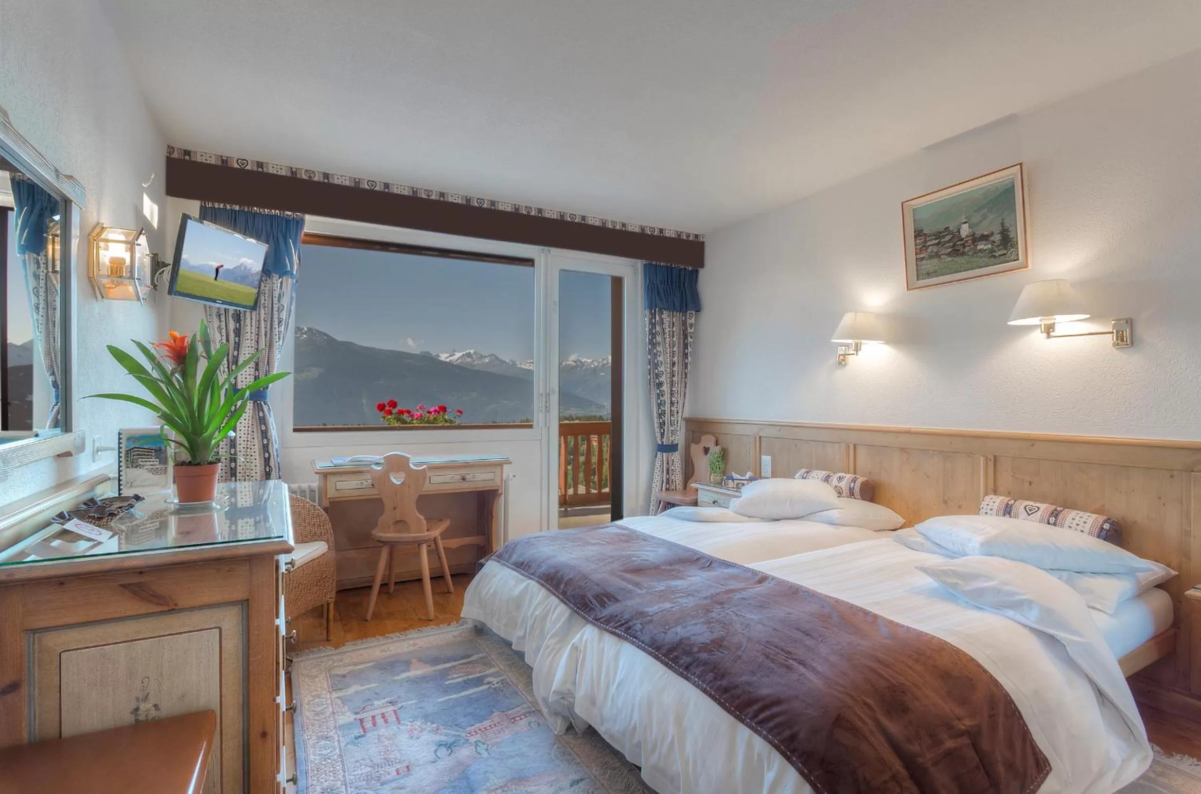 Bed in Hotel Ad'Eldorado