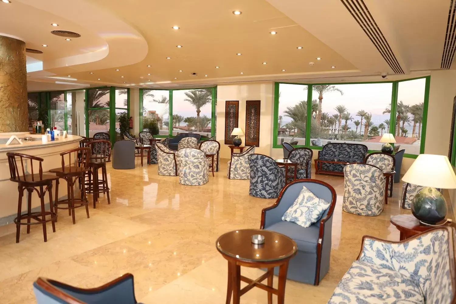 Lounge or bar, Restaurant/Places to Eat in Nuweiba Club Resort