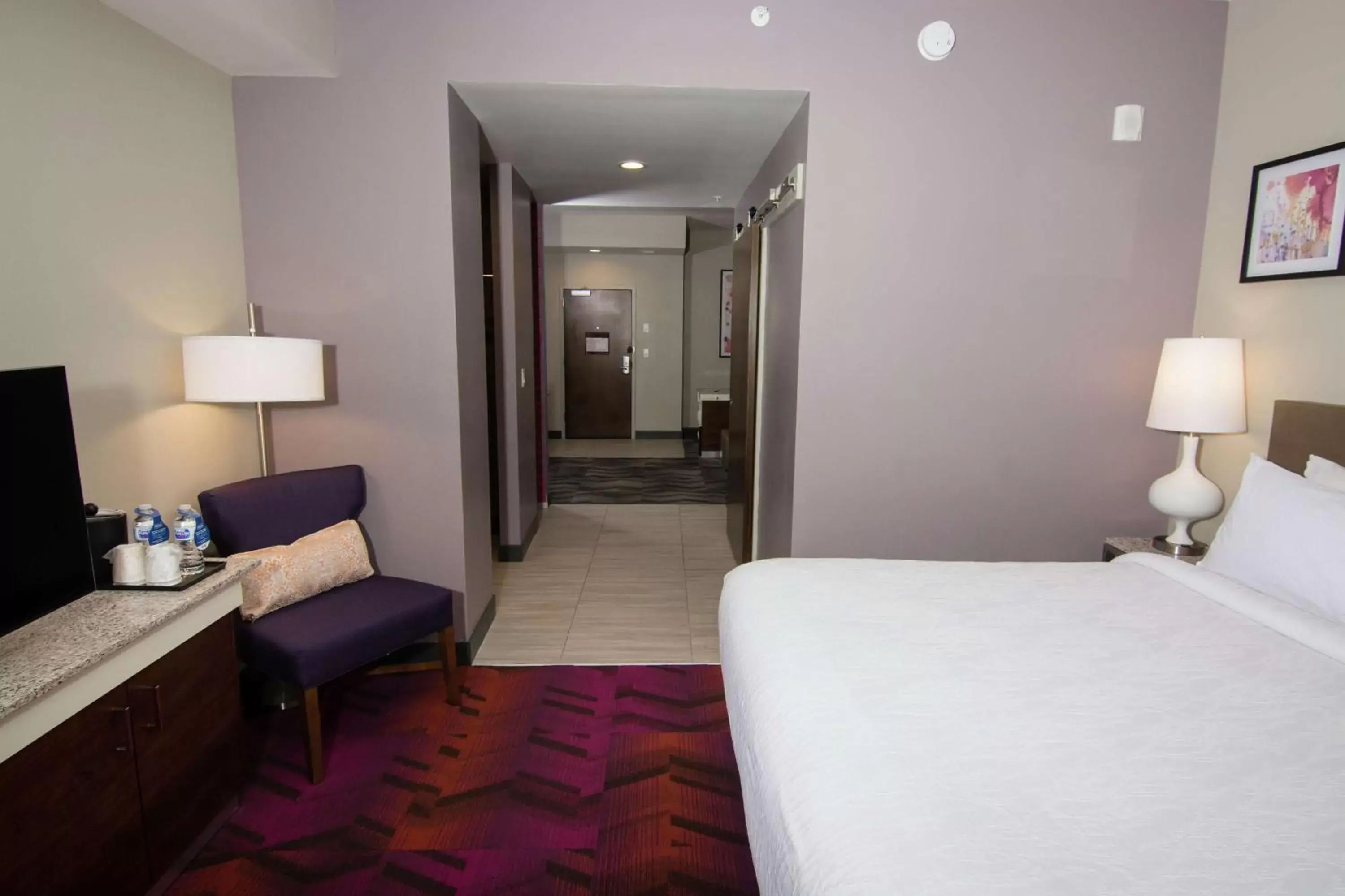 Bedroom, Bed in Hilton Garden Inn Tampa Suncoast Parkway