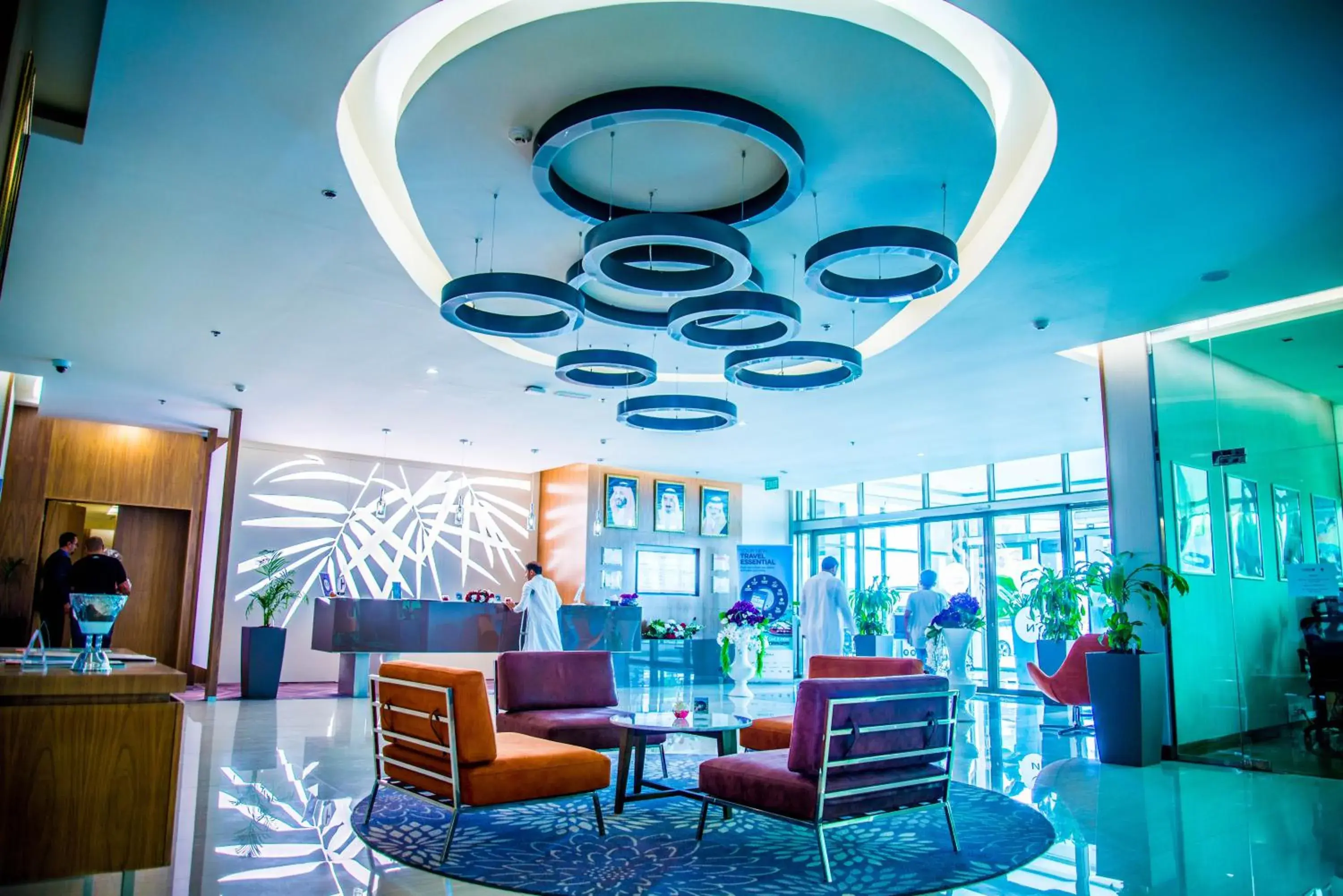 Lobby or reception in Novotel Yanbu Albahr