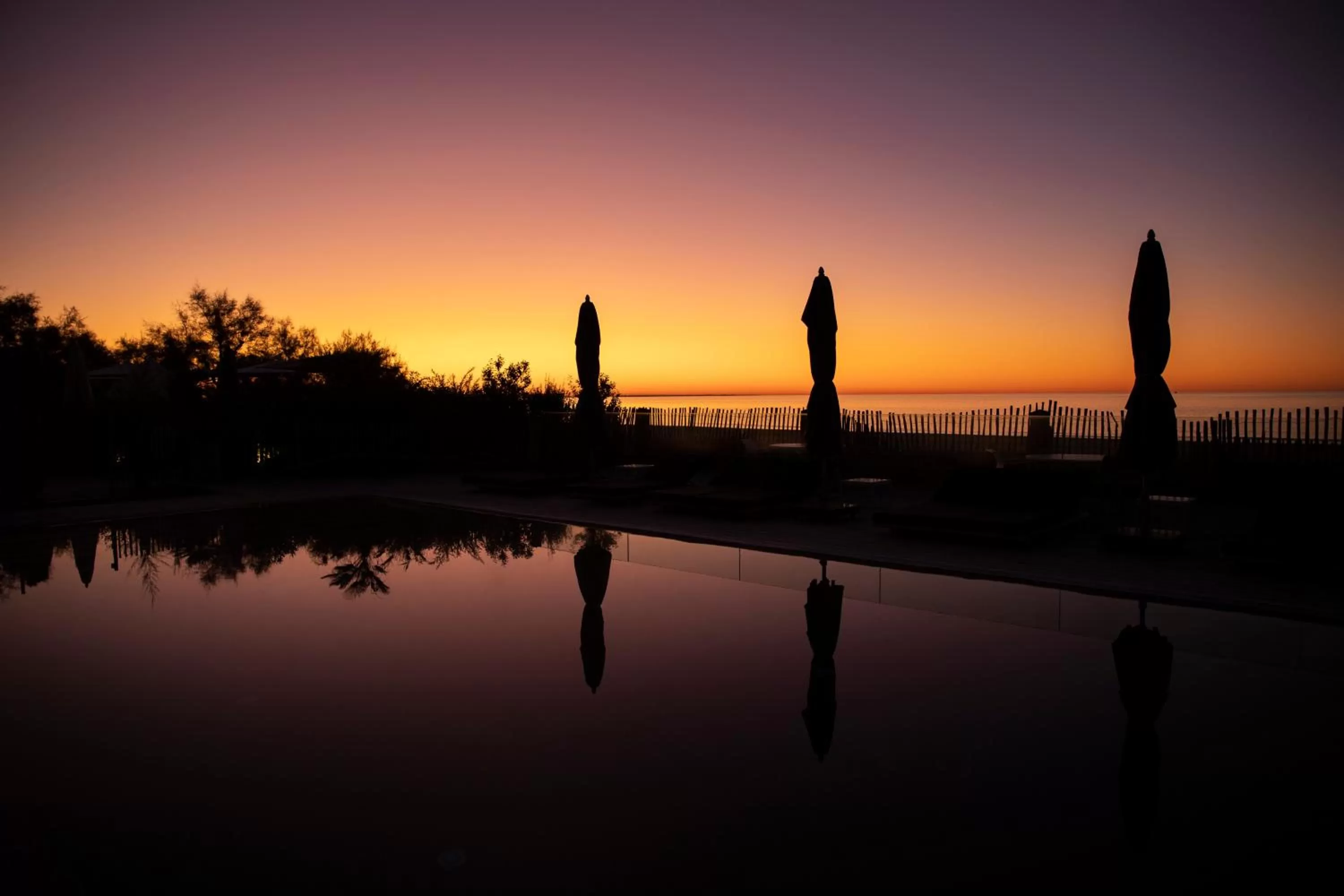 Swimming pool in Hôtel Plage Palace & Spa