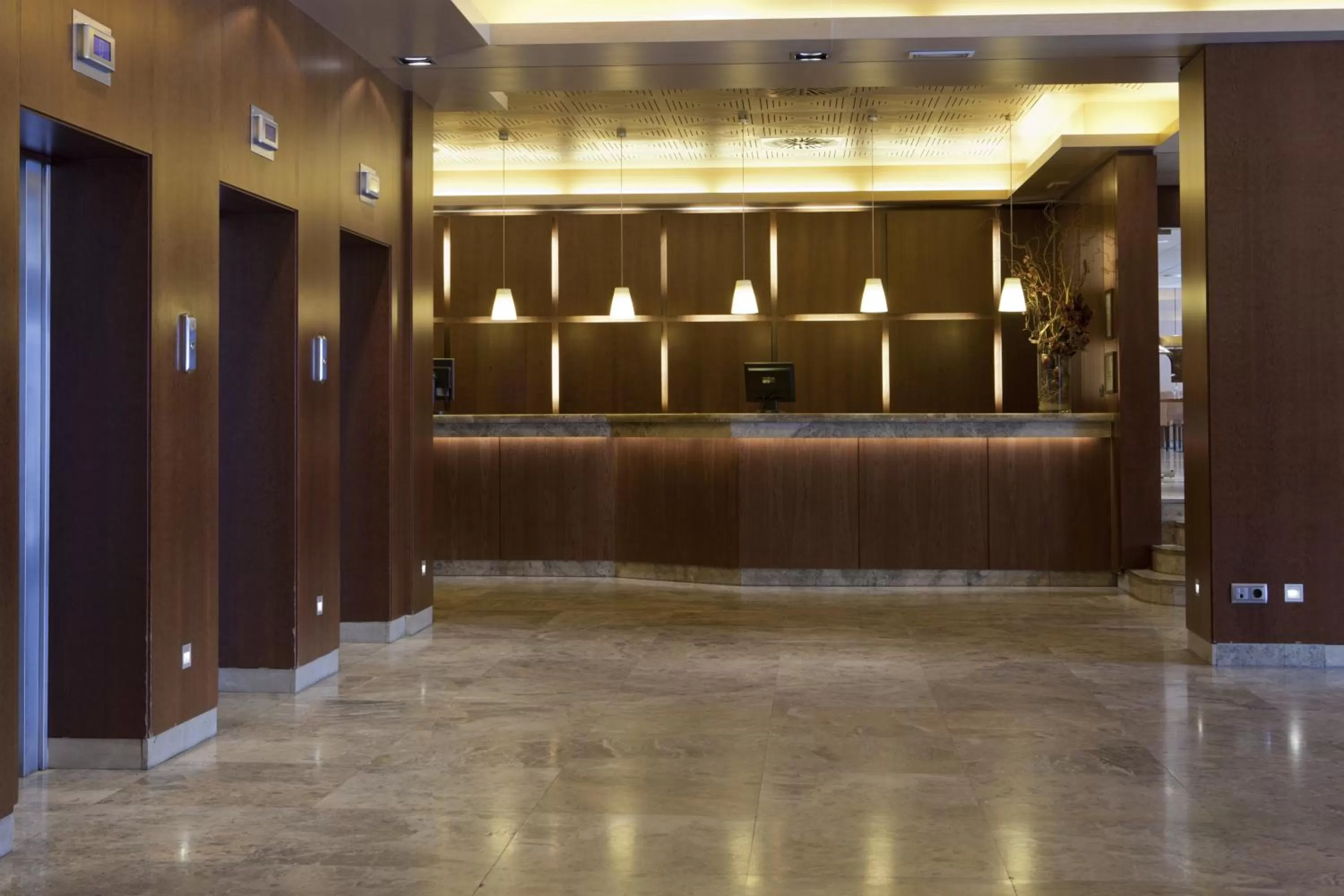 Lobby or reception in Hotel Praga