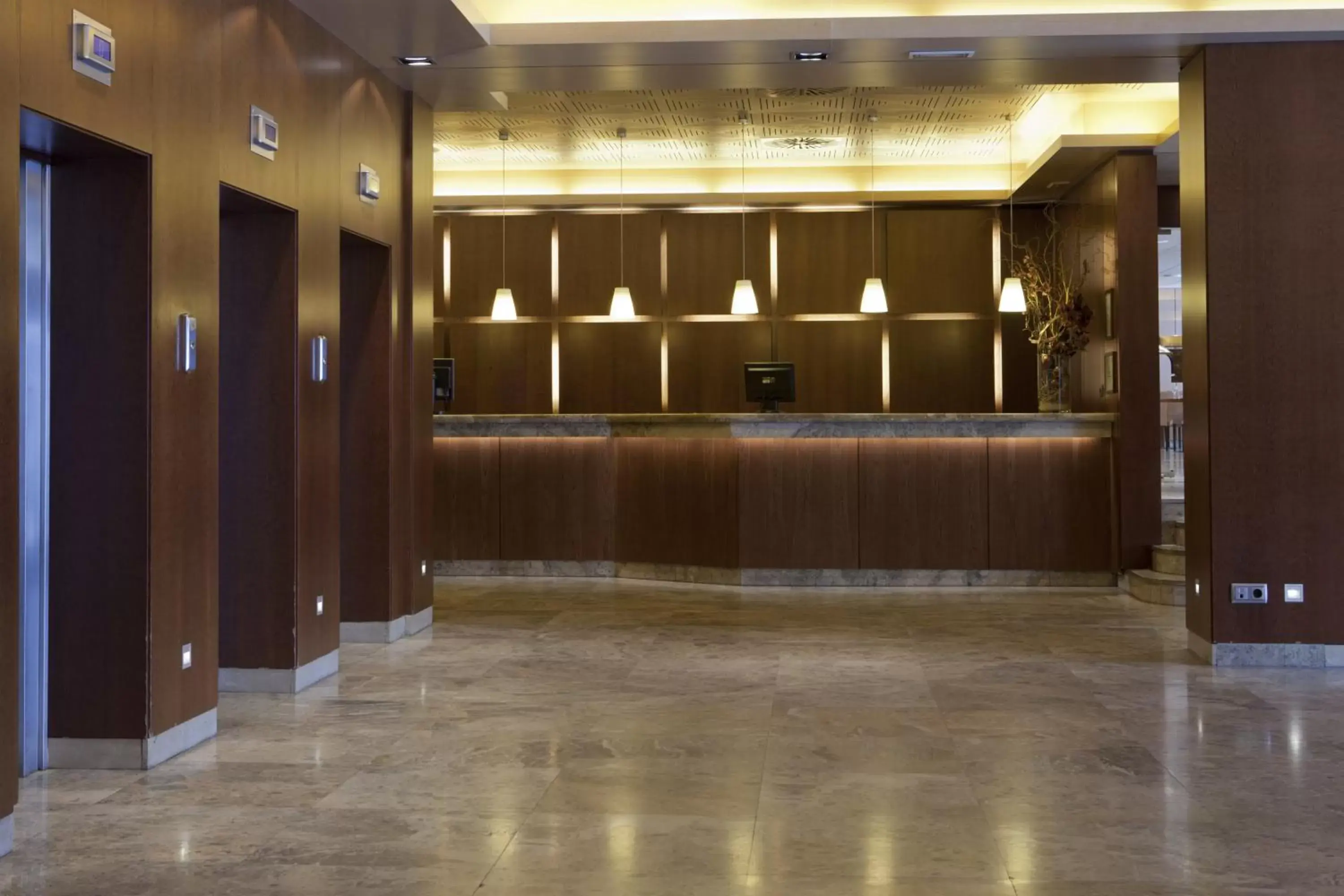 Lobby or reception in Hotel Praga Lobby or reception in Hotel Praga