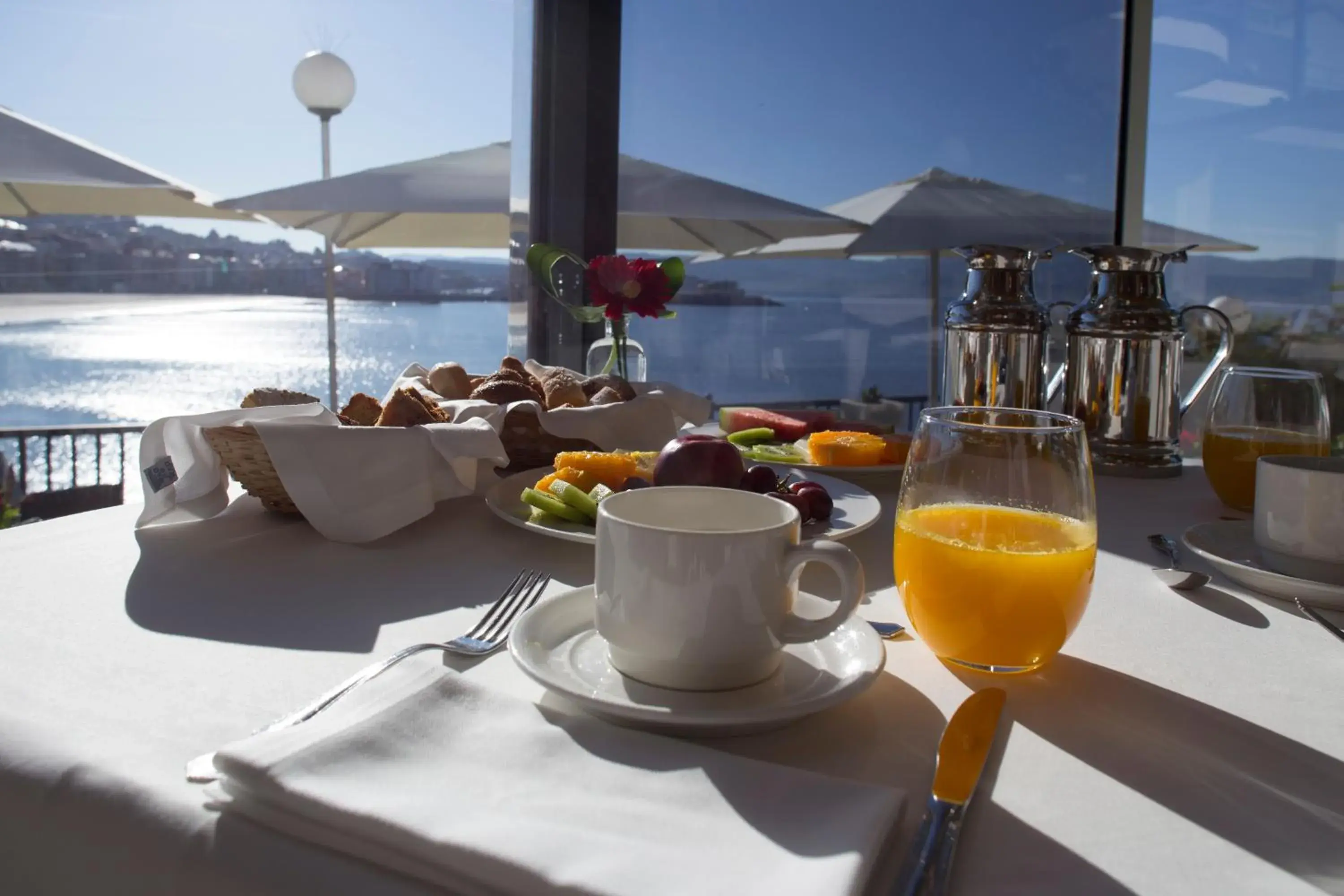 Buffet breakfast in Gran Talaso Hotel Sanxenxo Buffet breakfast in Gran Talaso Hotel Sanxenxo