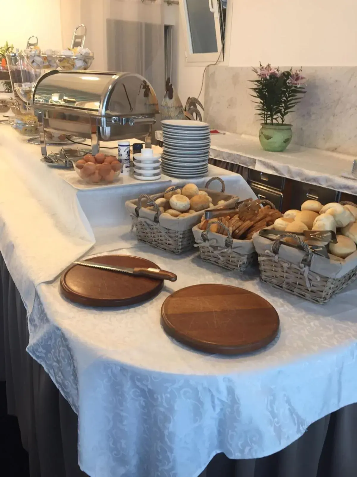 Buffet breakfast in Hotel Terramare