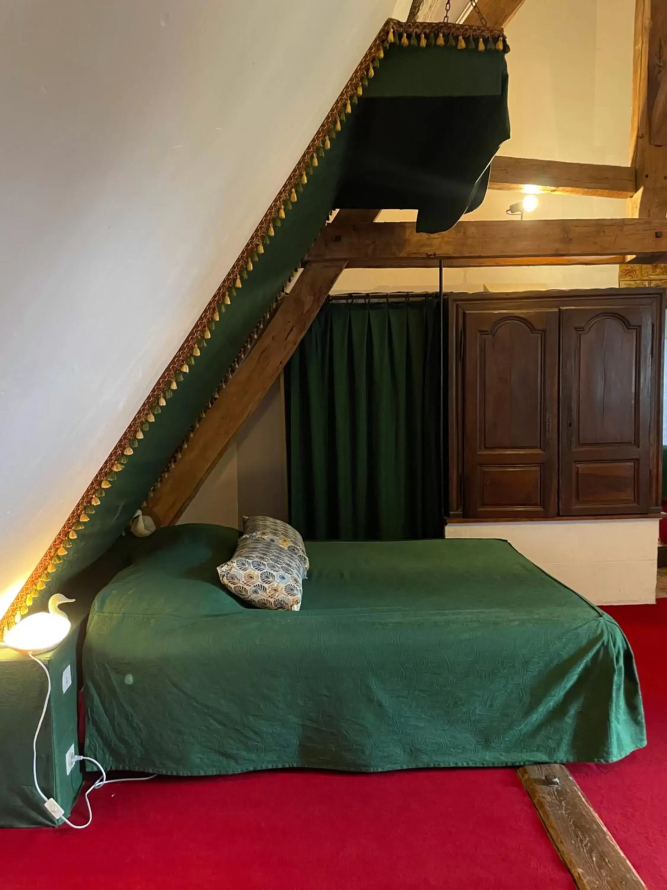 Bed in Manoir de la Rémonière