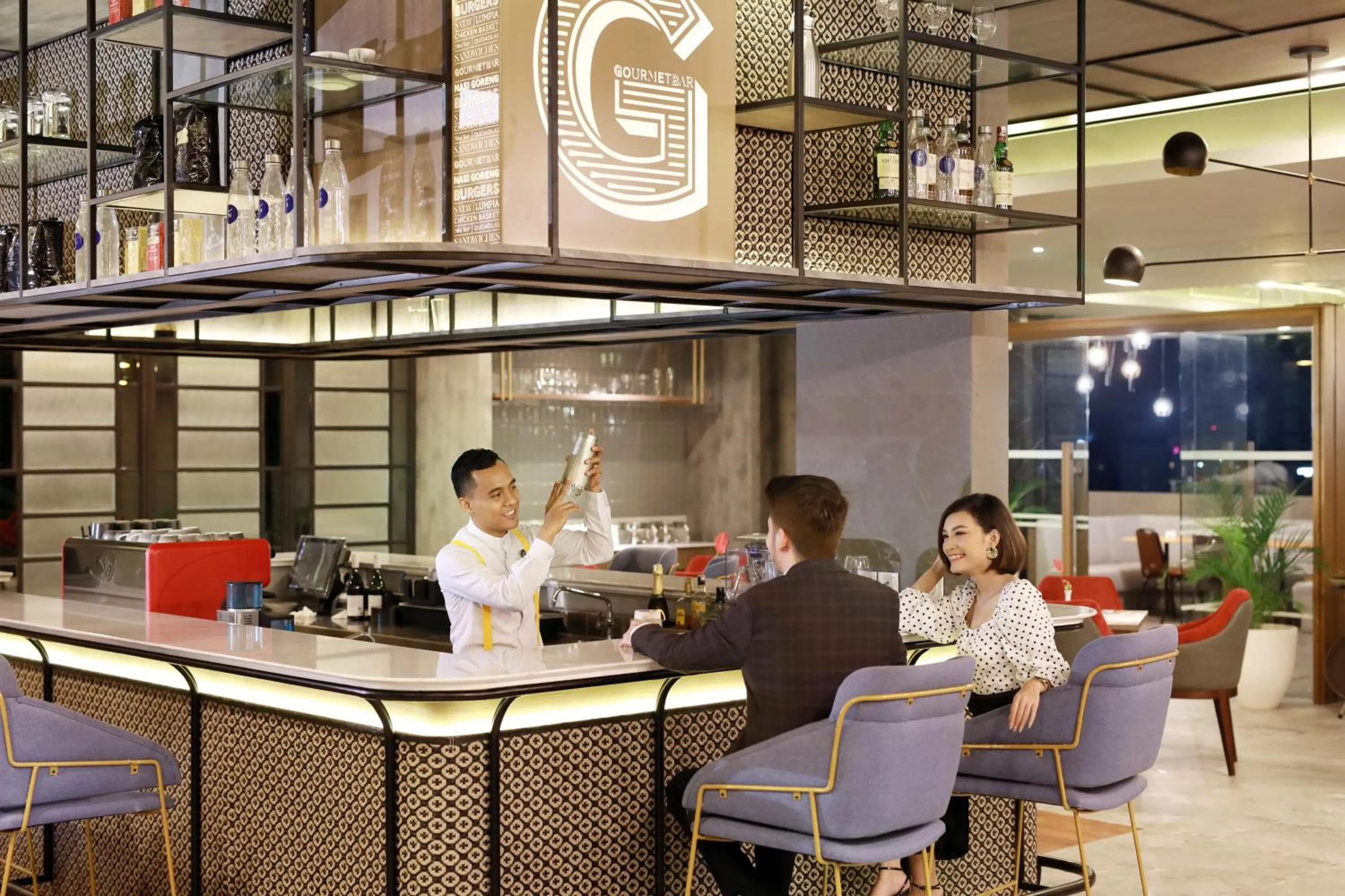 Lounge or bar in Novotel Suites Yogyakarta Malioboro
