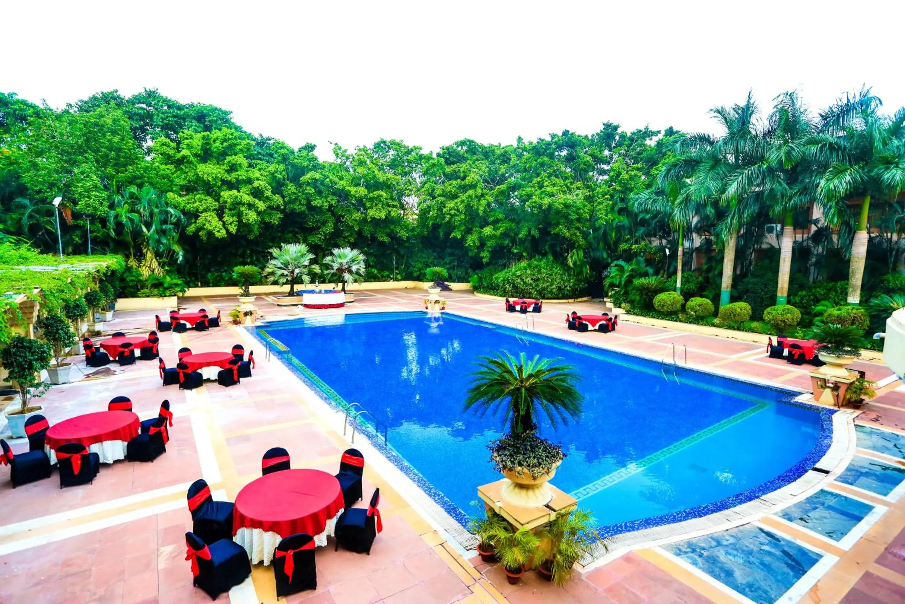 , Pool View in Hotel Swosti Premium Bhubaneswar