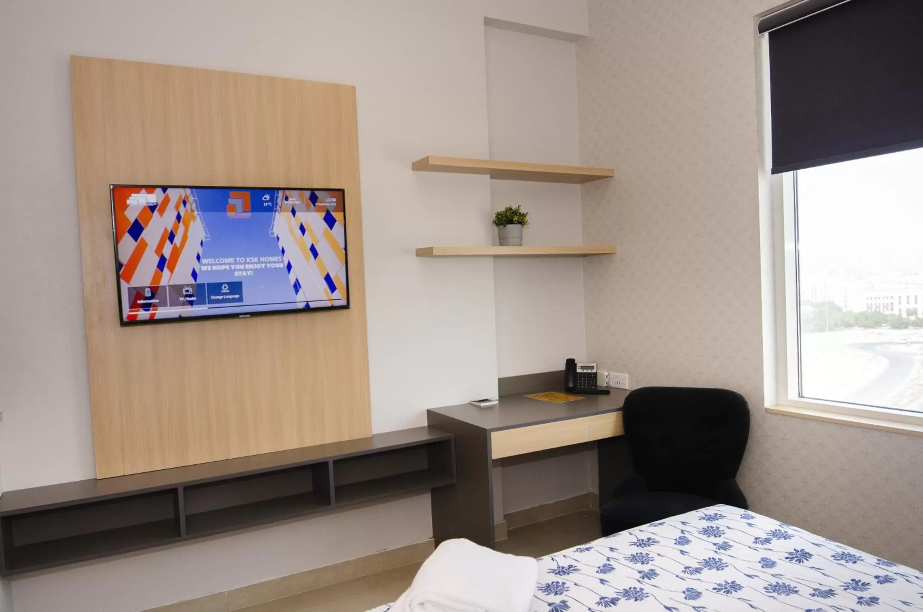 TV and multimedia, TV/Entertainment Center in KSK Homes Hotel Dubai Academic City