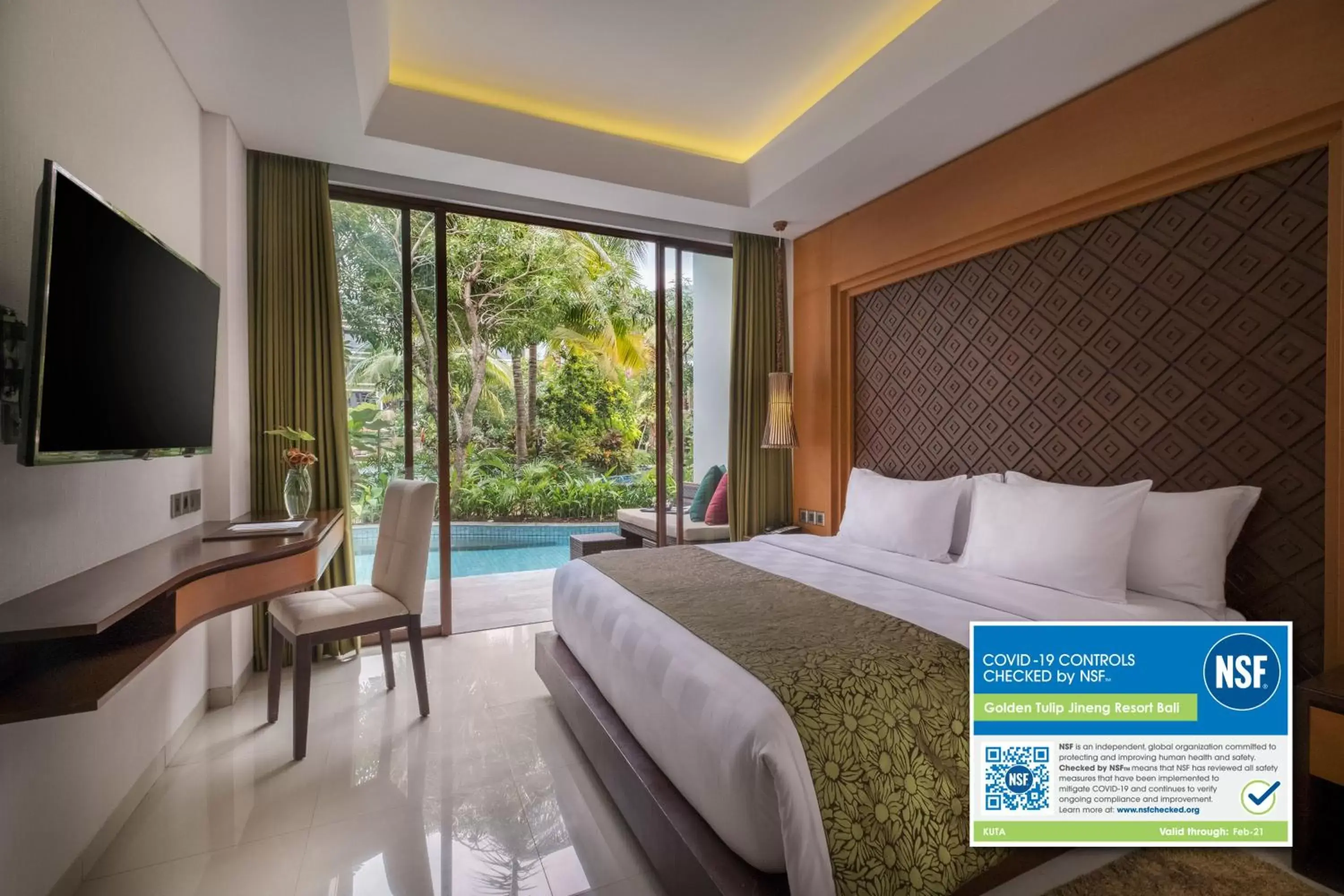 Pool view, Room Photo in Golden Tulip Jineng Resort Bali