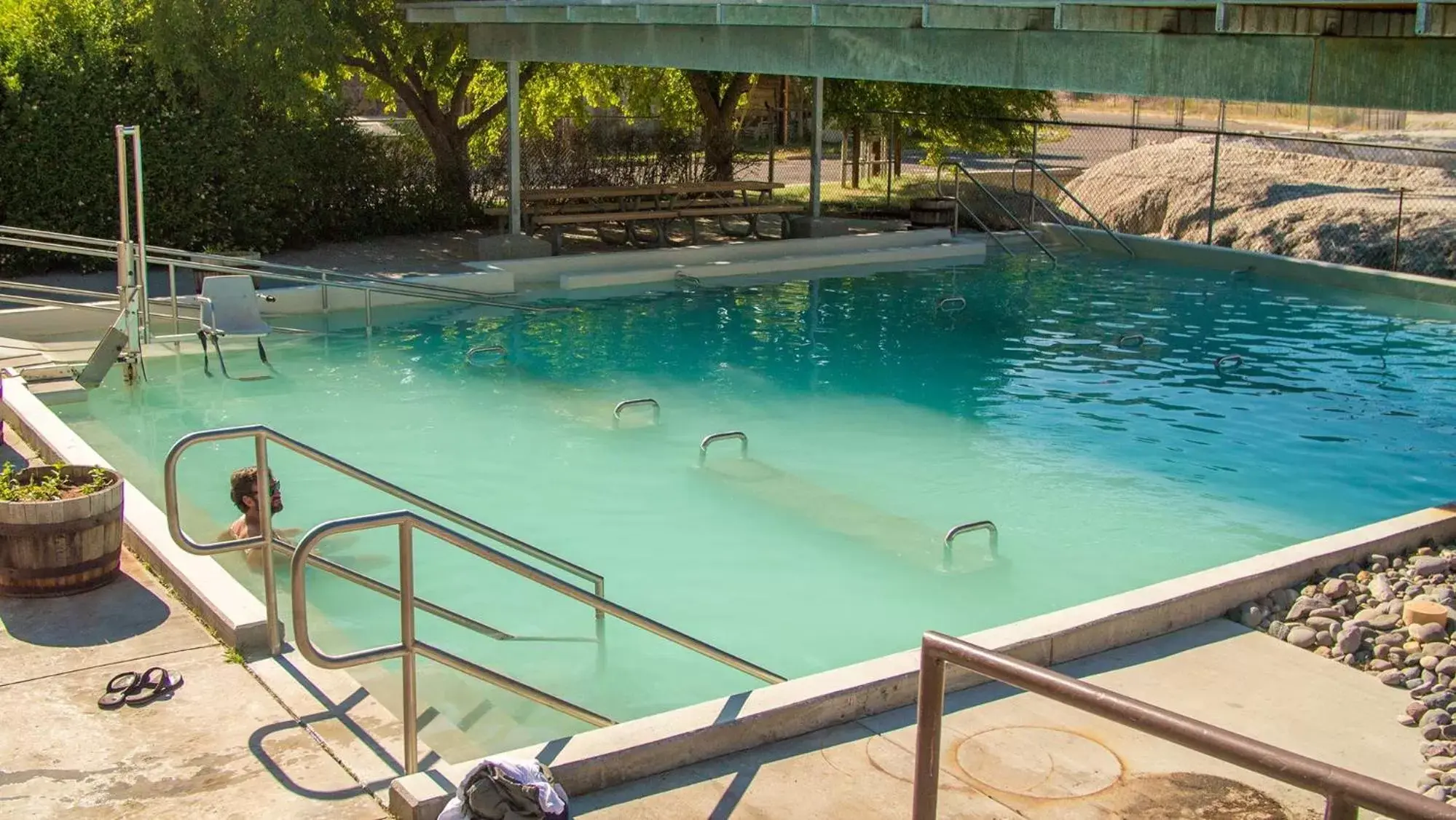 Off site, Swimming Pool in Two Rivers Inn