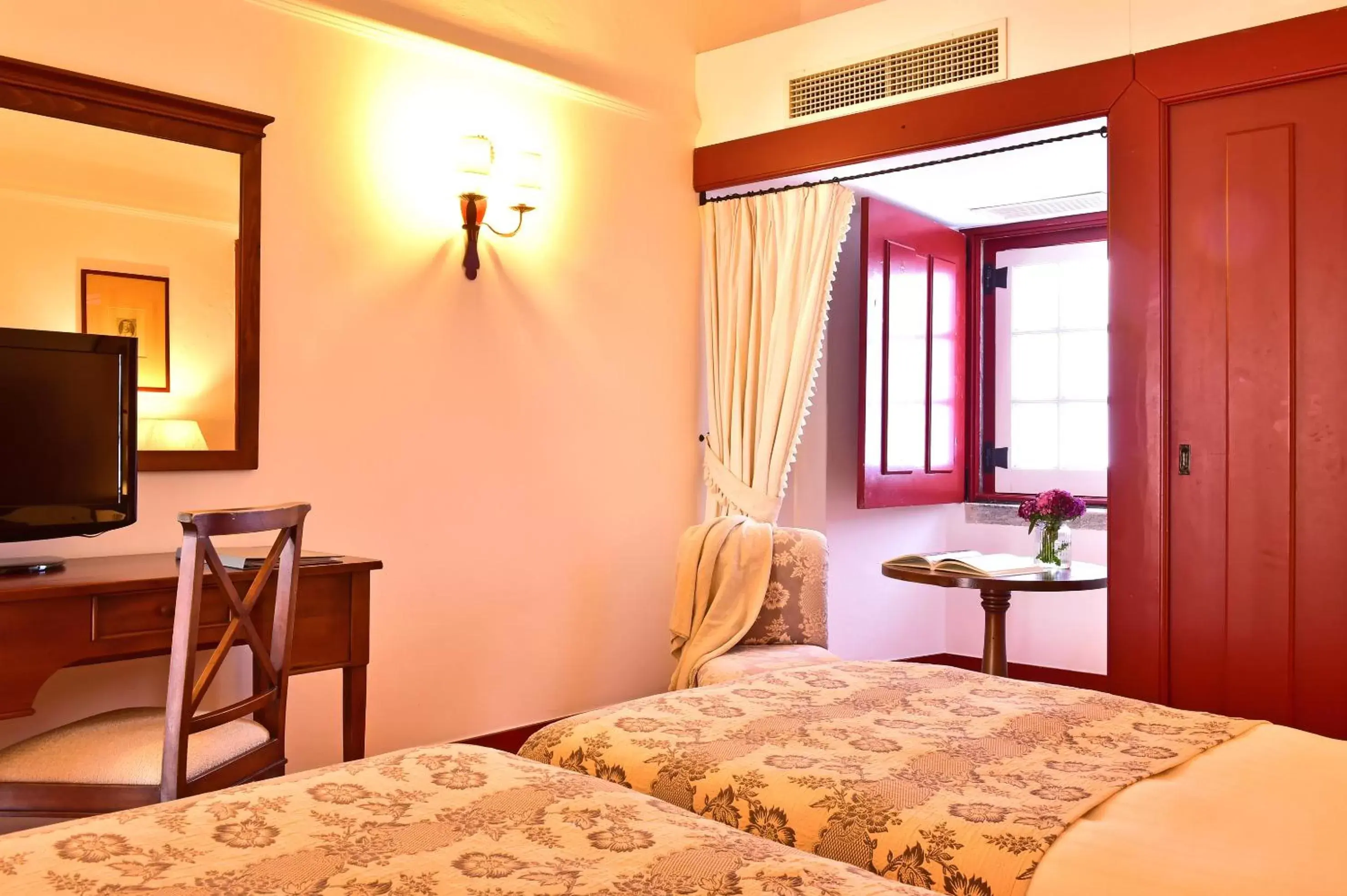 Decorative detail, Bed in Pousada Convento de Beja Decorative detail, Bed in Pousada Convento de Beja