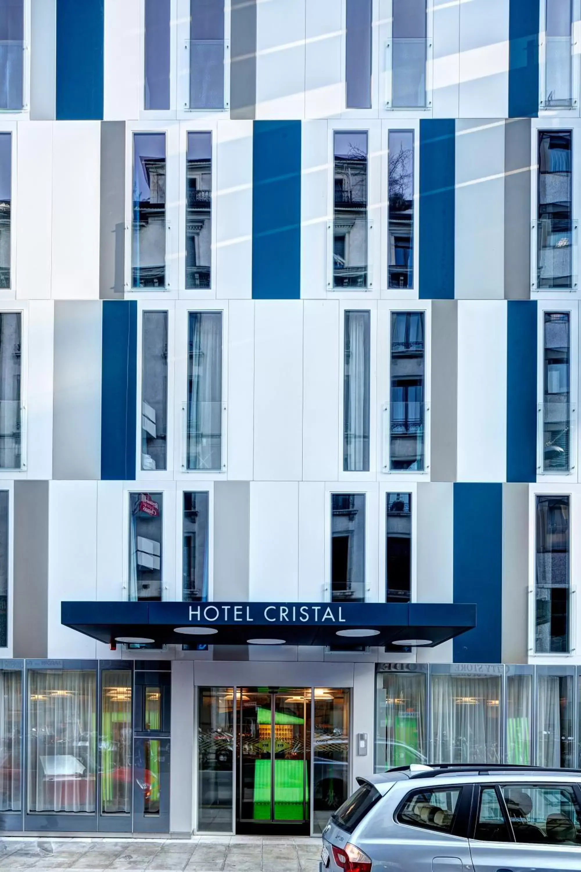 Facade/entrance, Property Building in Hotel Cristal Design