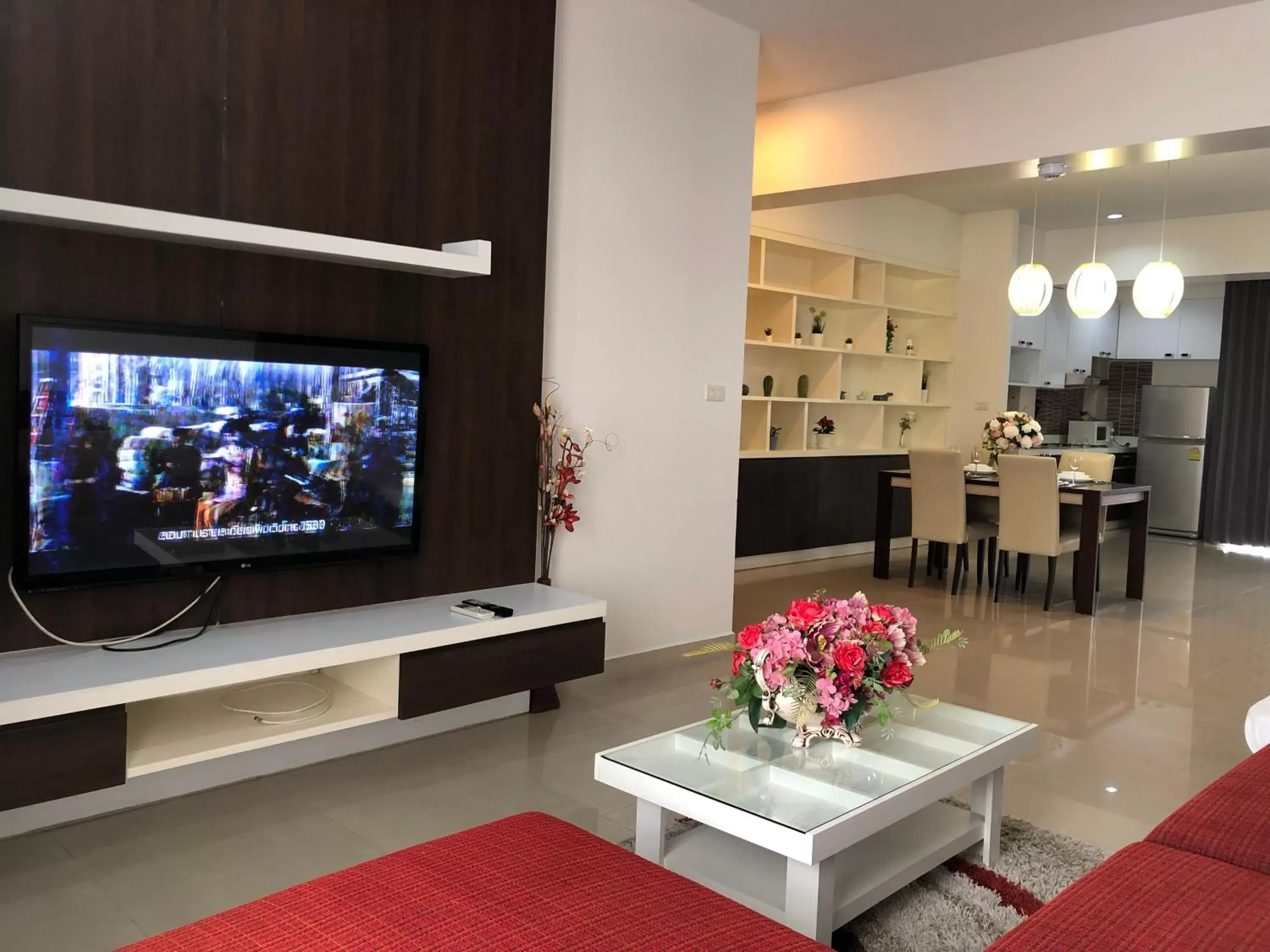 Living room, TV/Entertainment Center in 14 Place Sukhumvit Suites