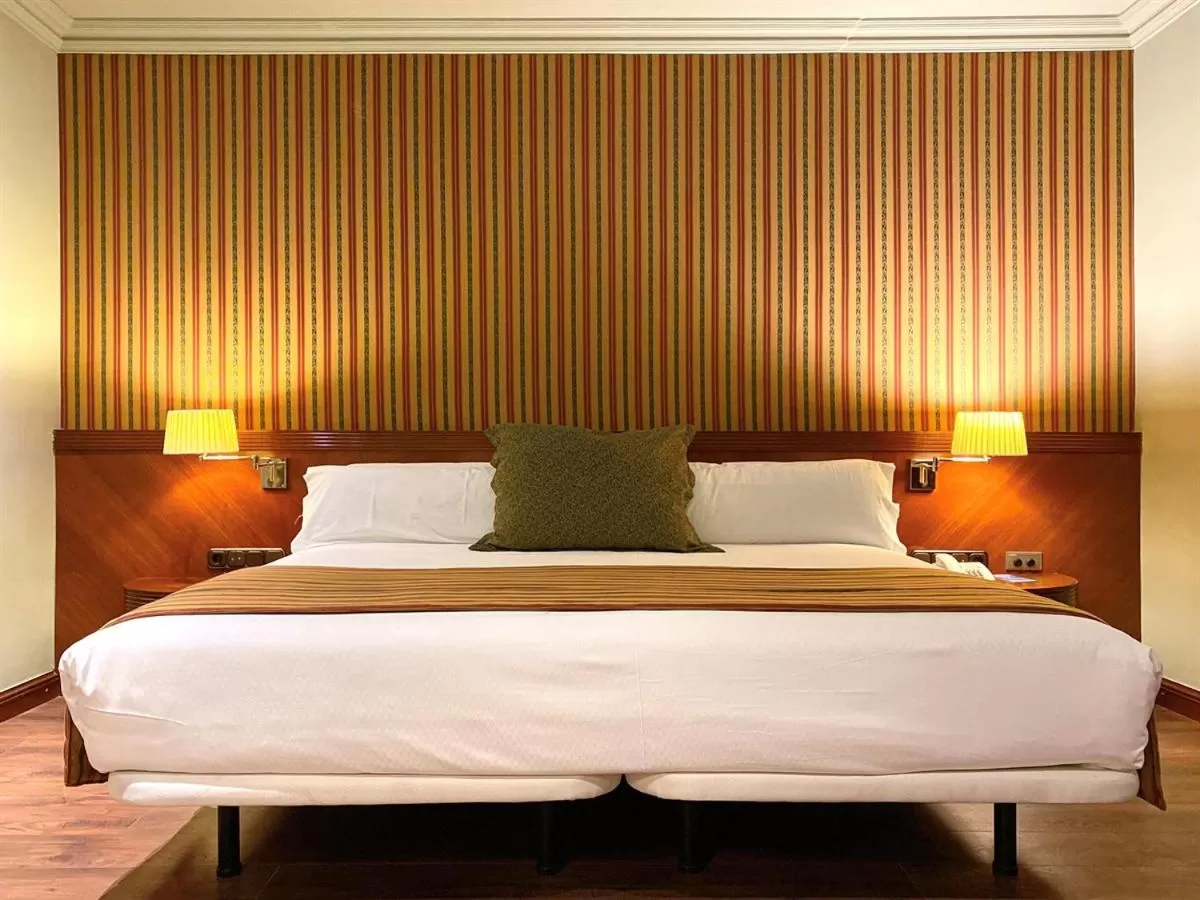 Bed in Hotel Torremangana