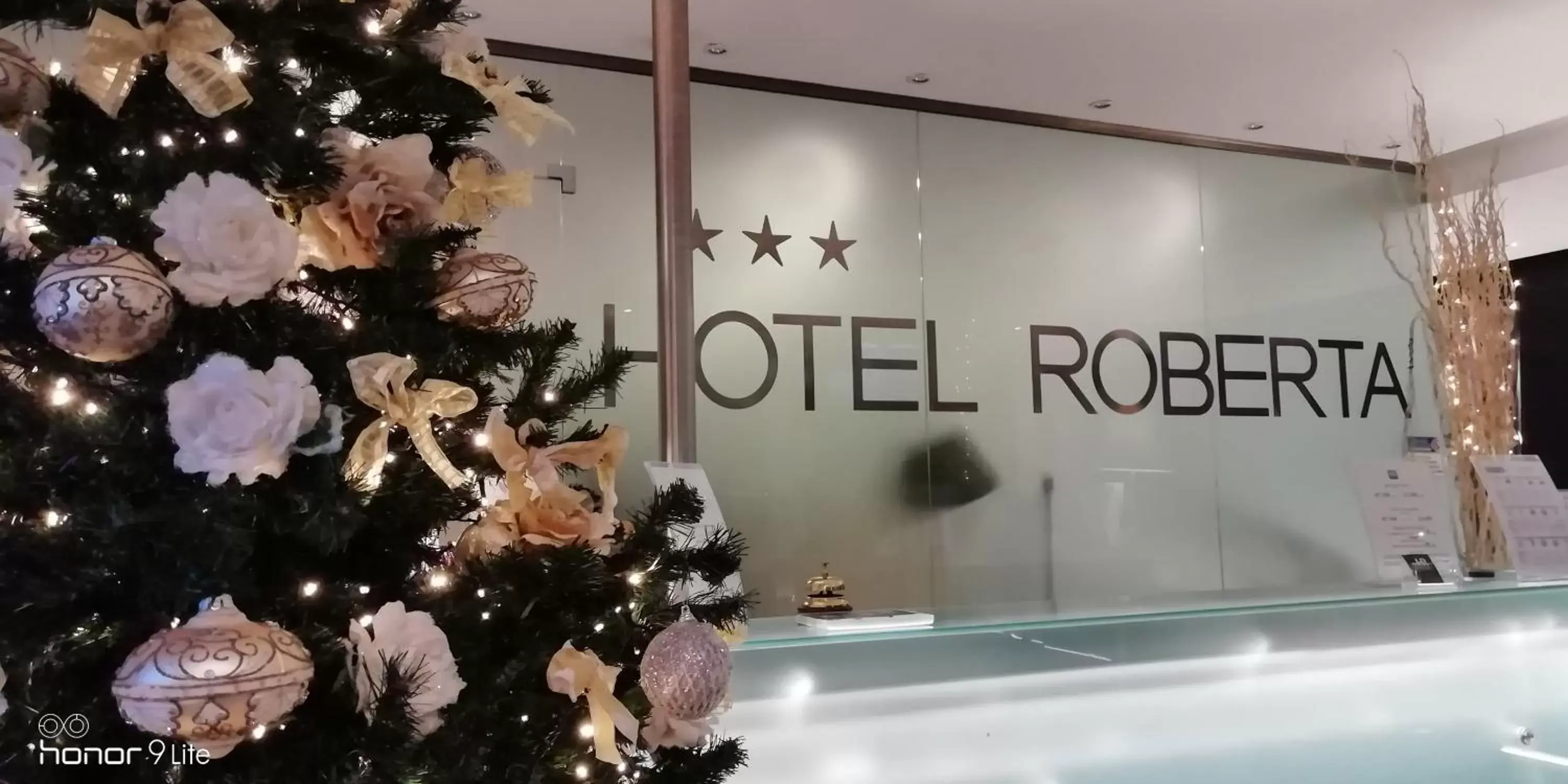 Lobby or reception in Hotel Roberta