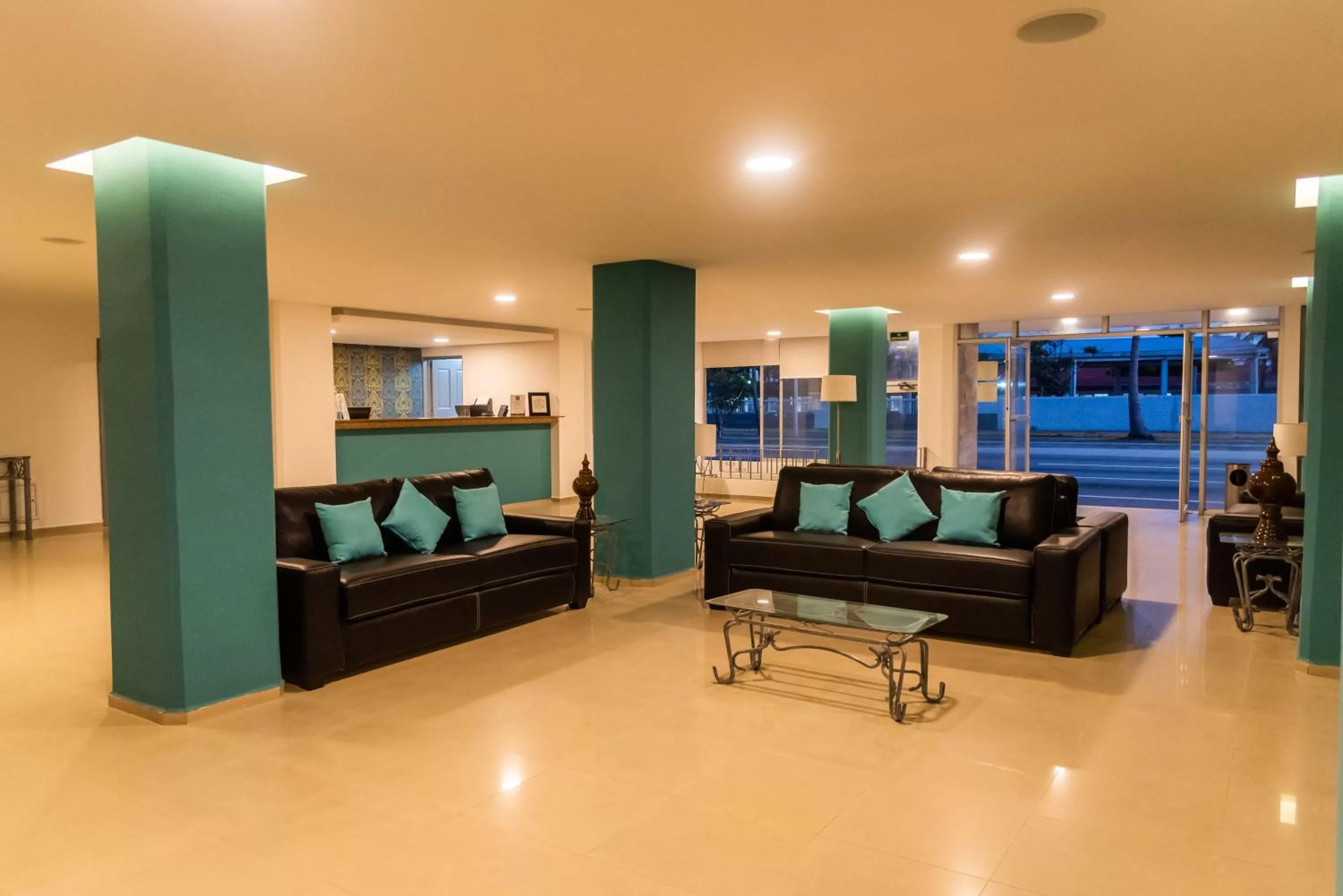 Lobby or reception in Hotel Kyrios Veracruz