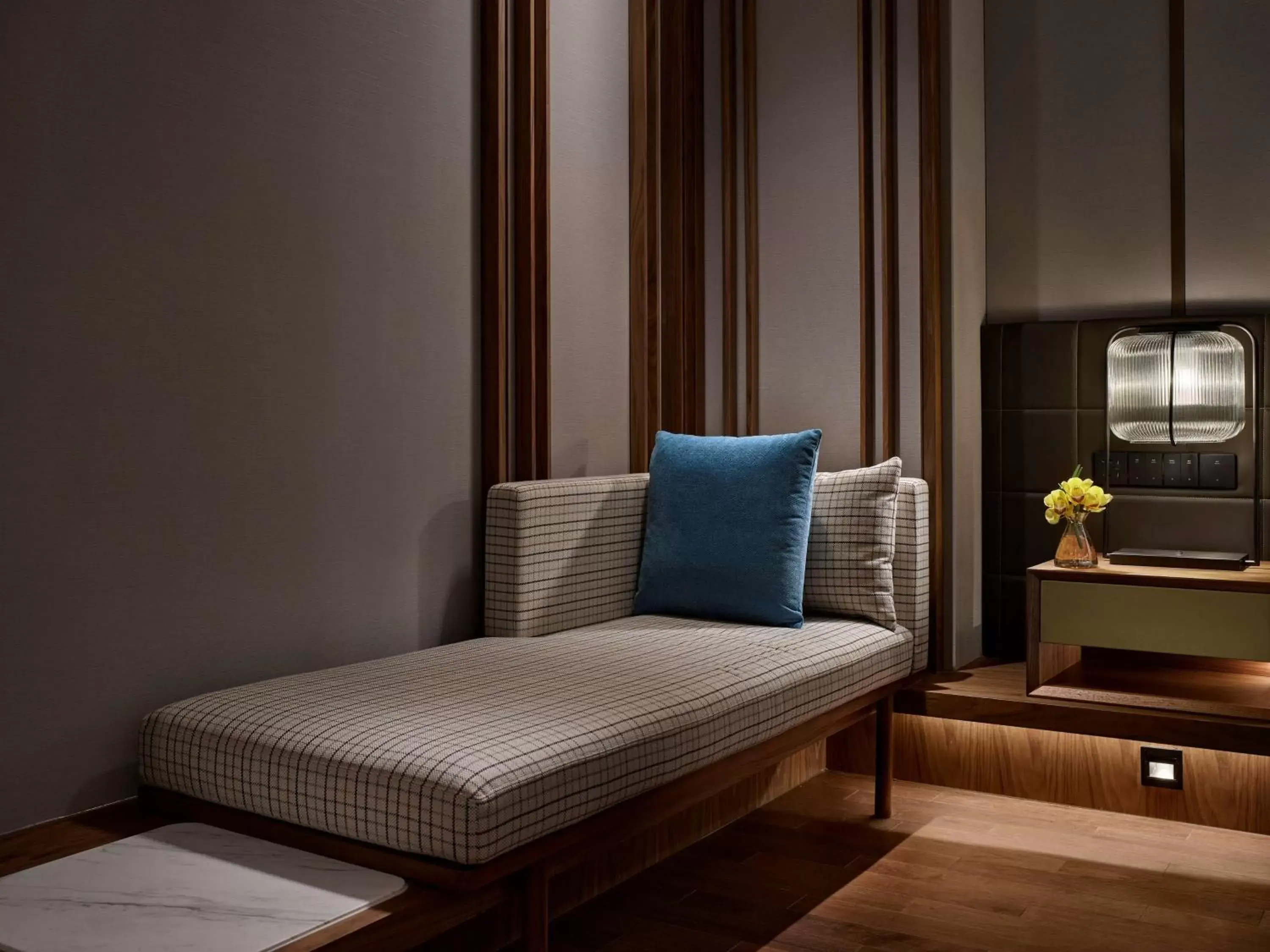 Living room in Hilton Shanghai Hongqiao Living room in Hilton Shanghai Hongqiao