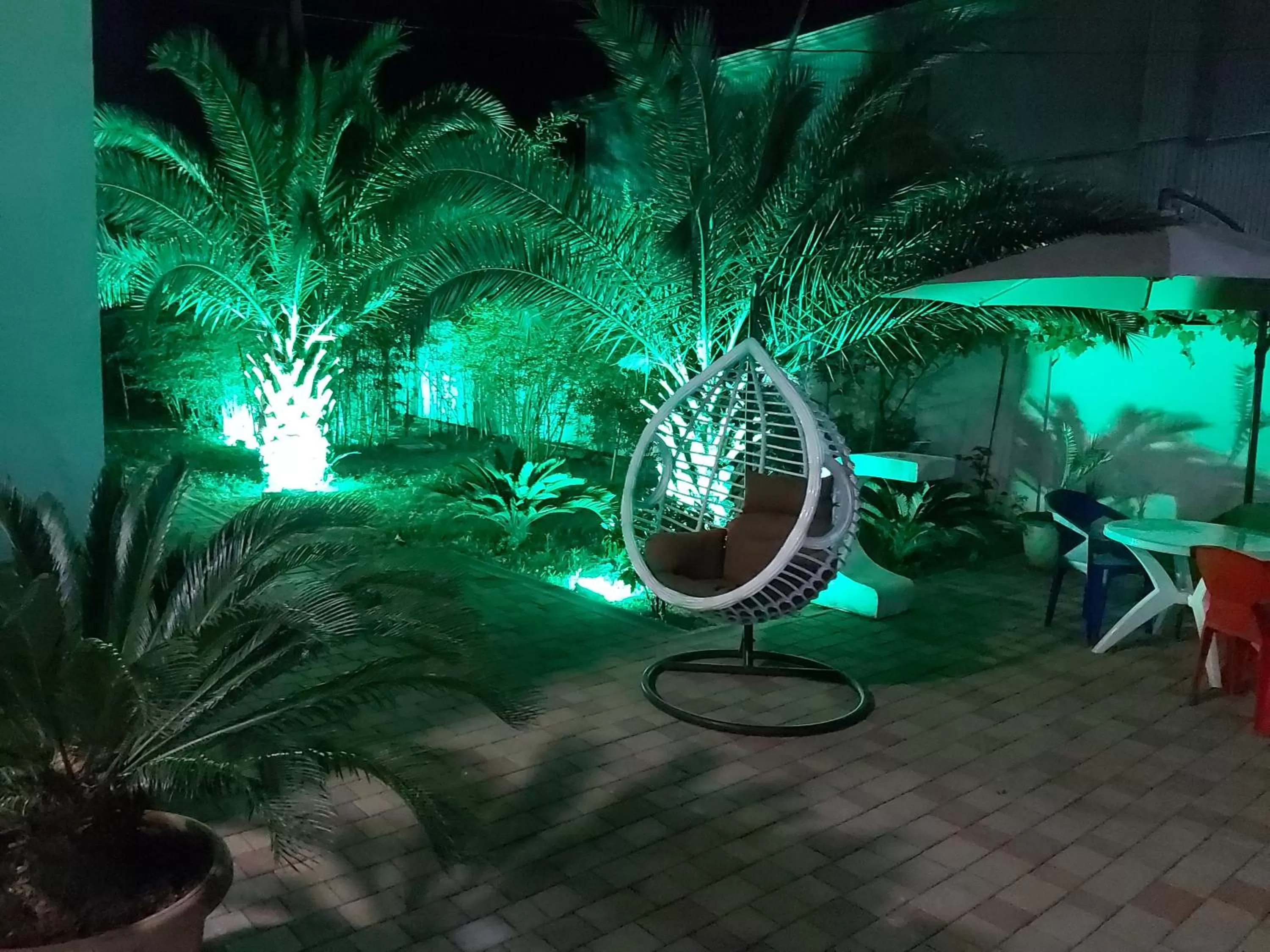 BBQ facilities, Pool View in Hotel Maria