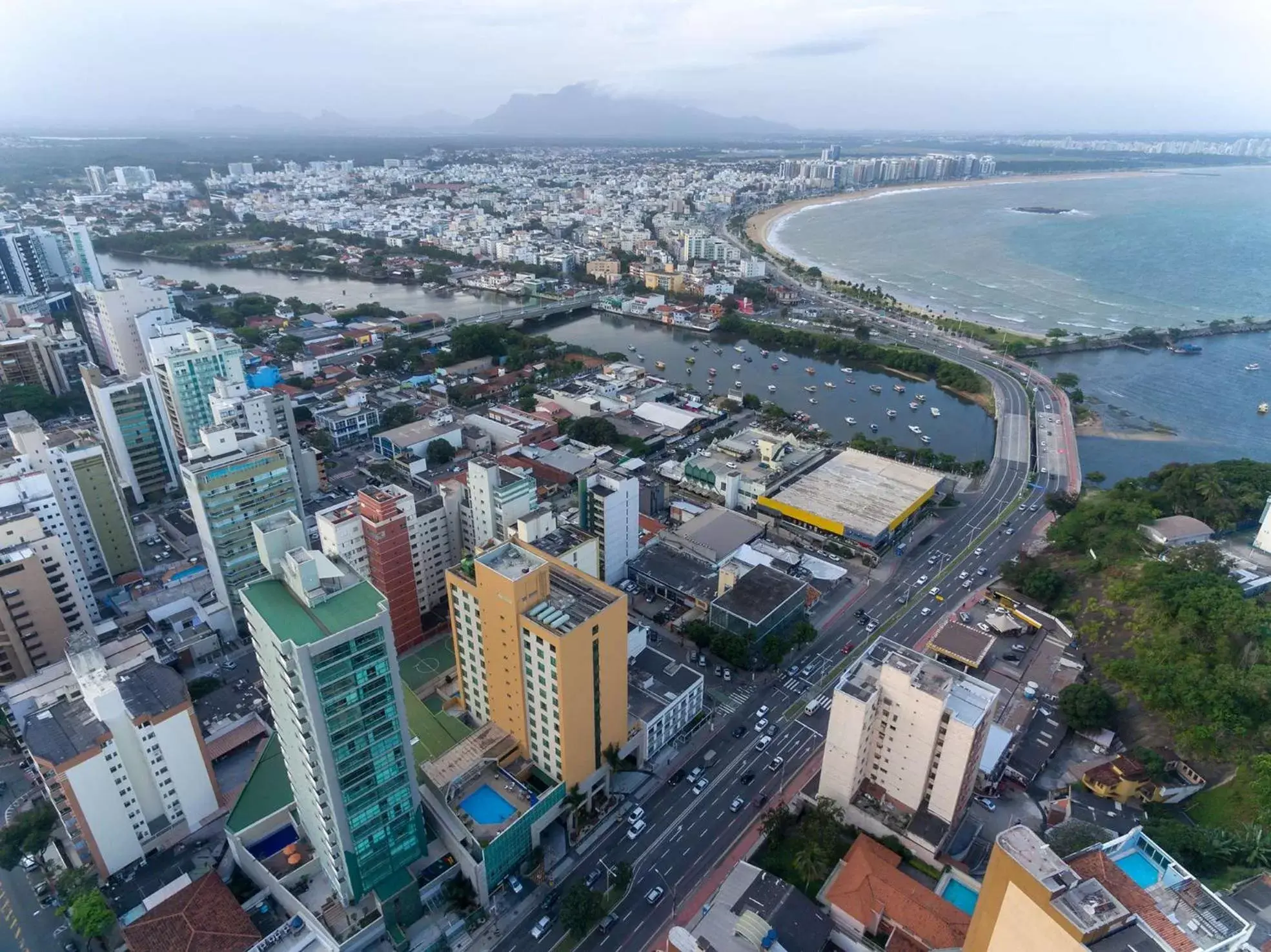 Bird's eye view, Bird's-eye View in Comfort Suítes Vitória