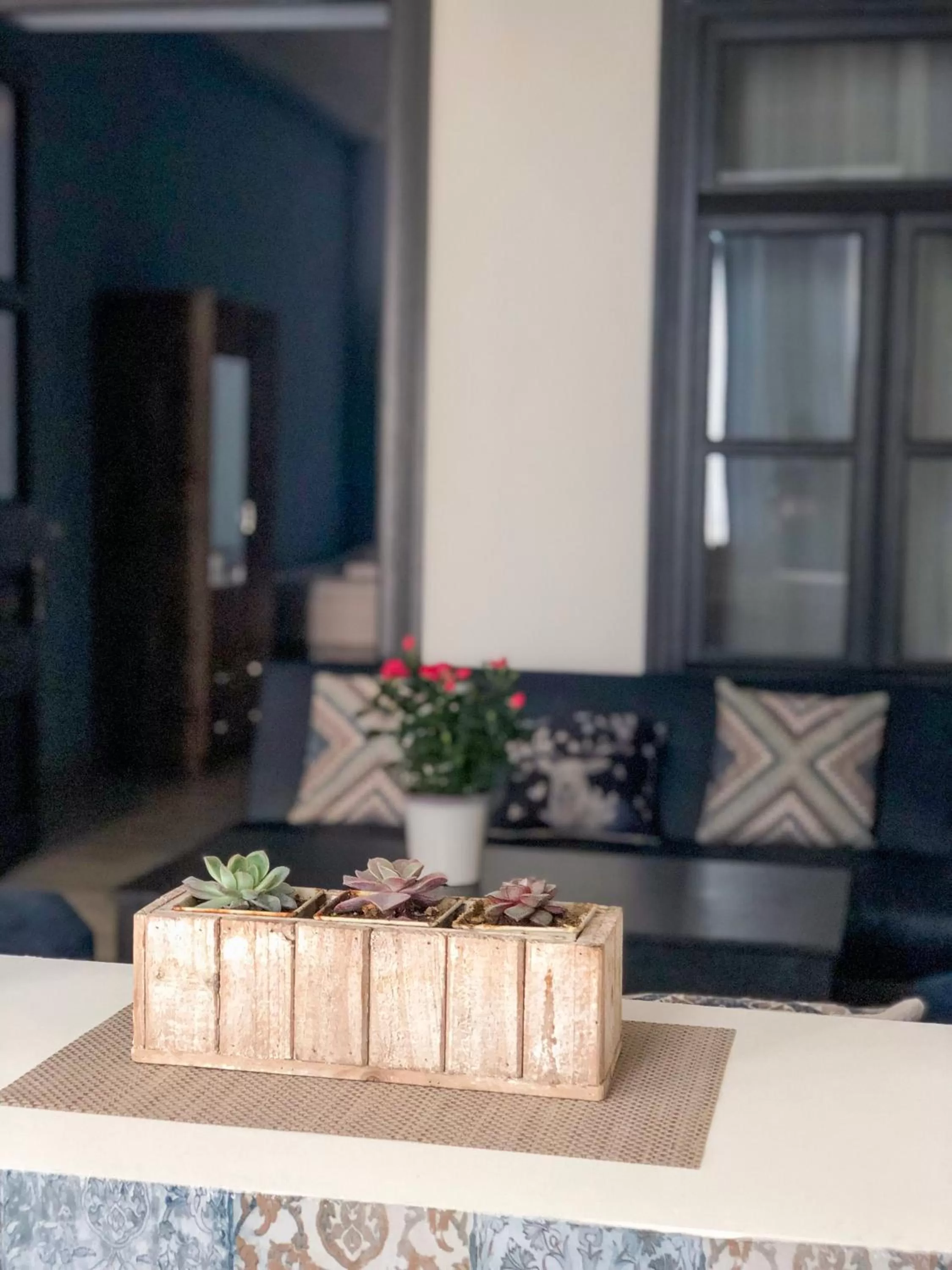 Living room in Check Point Hotel