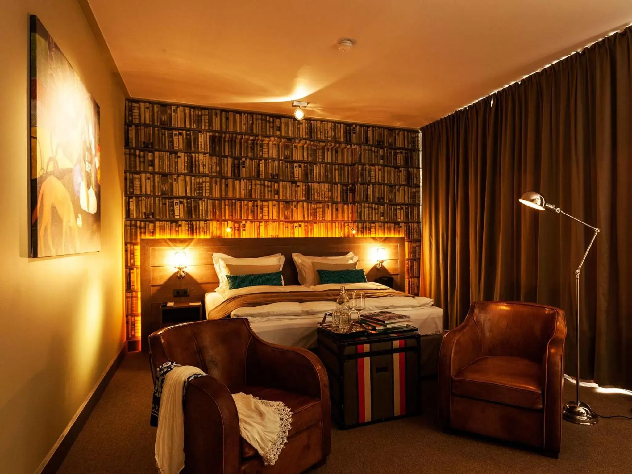 Bed in BALTAZÁR Boutique Hotel by Zsidai Hotels at Buda Castle