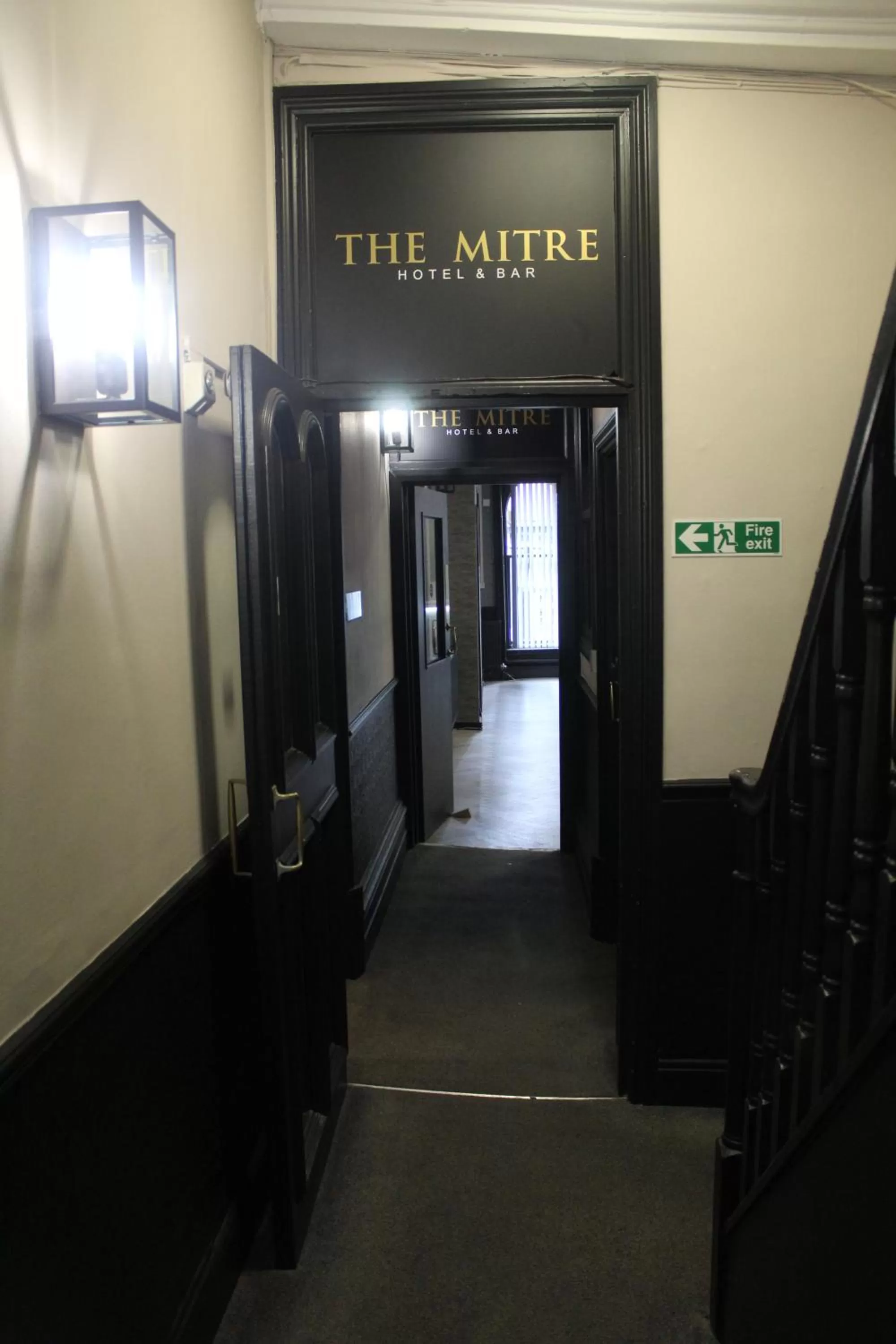 Property building in Mitre Hotel Manchester City Centre