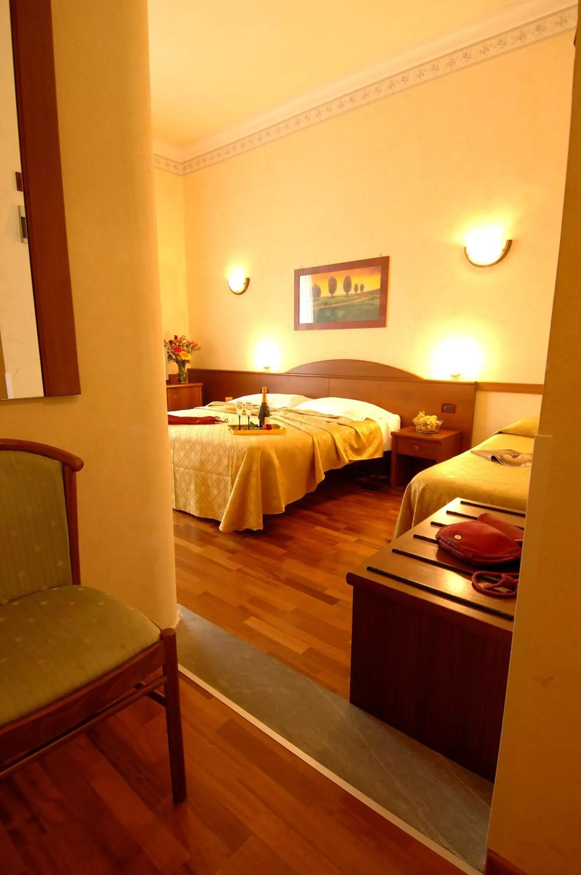 Bedroom, Bed in Hotel Palazzo Vecchio