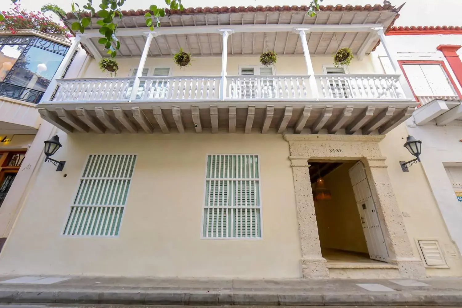 Property building in Casa Diluca Cartagena Hotel Boutique Property building in Casa Diluca Cartagena Hotel Boutique