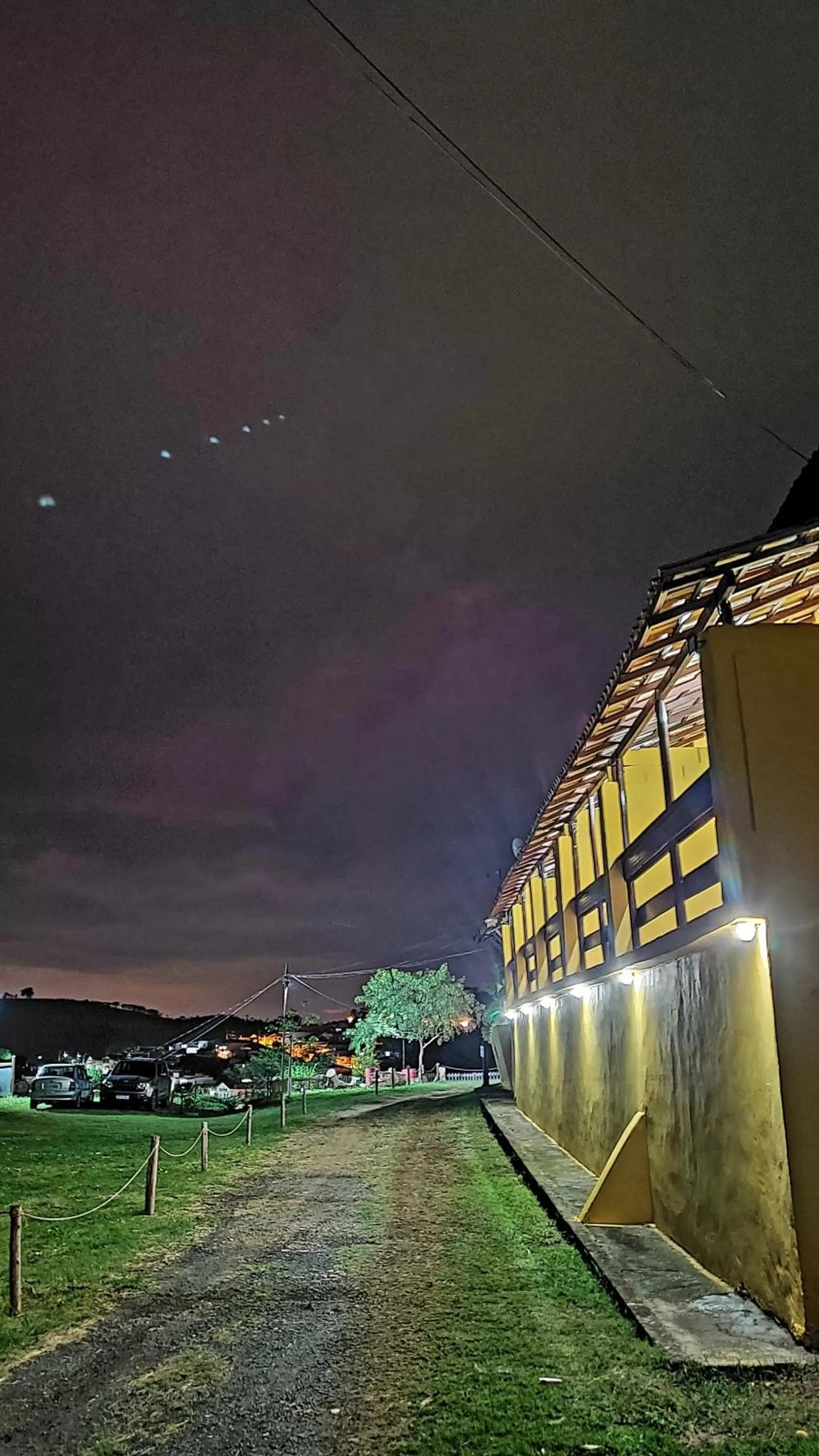 Night, Property Building in Pousada Solar da Montanha