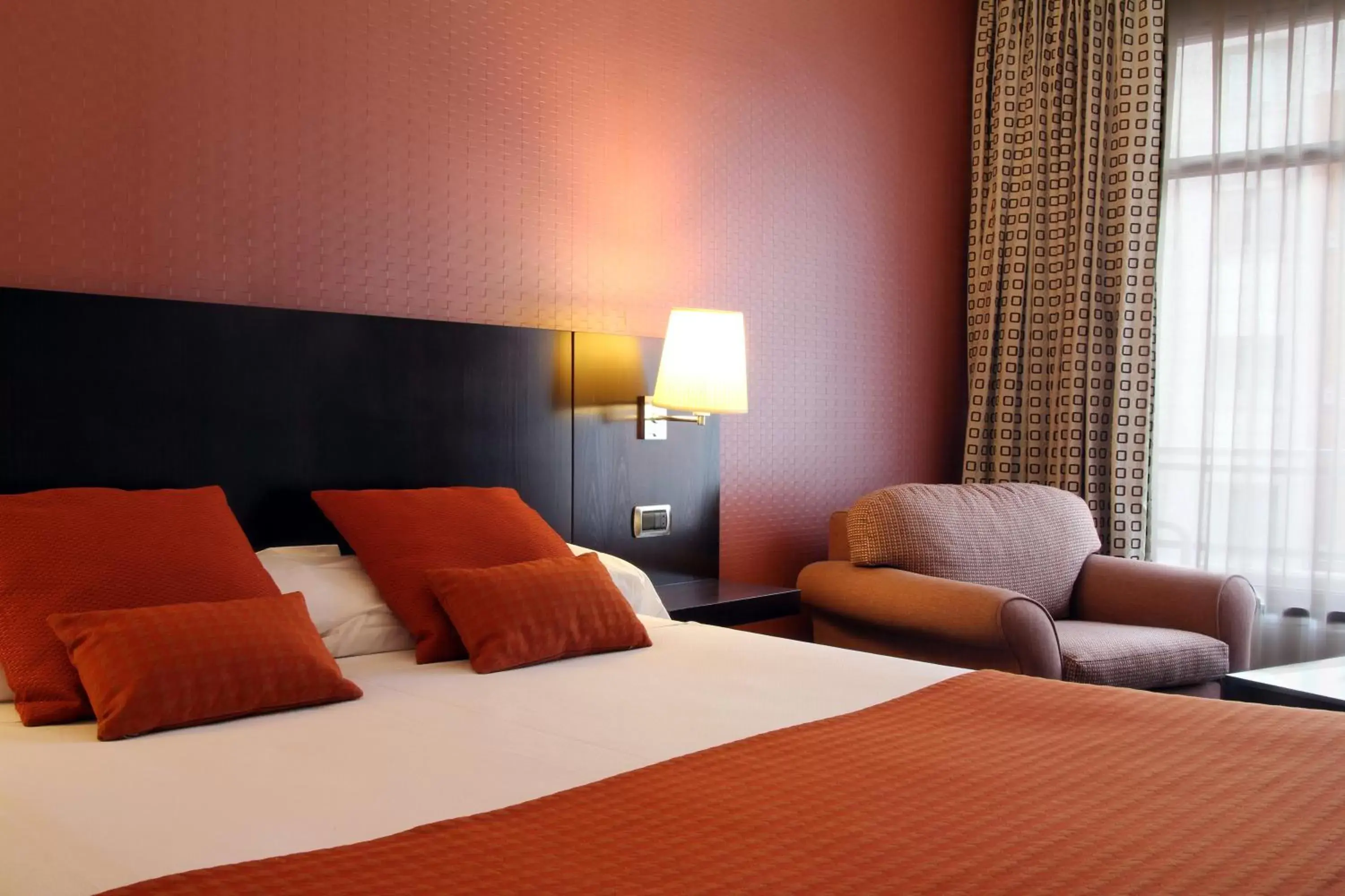 Bed in Hotel Conde Duque Bilbao