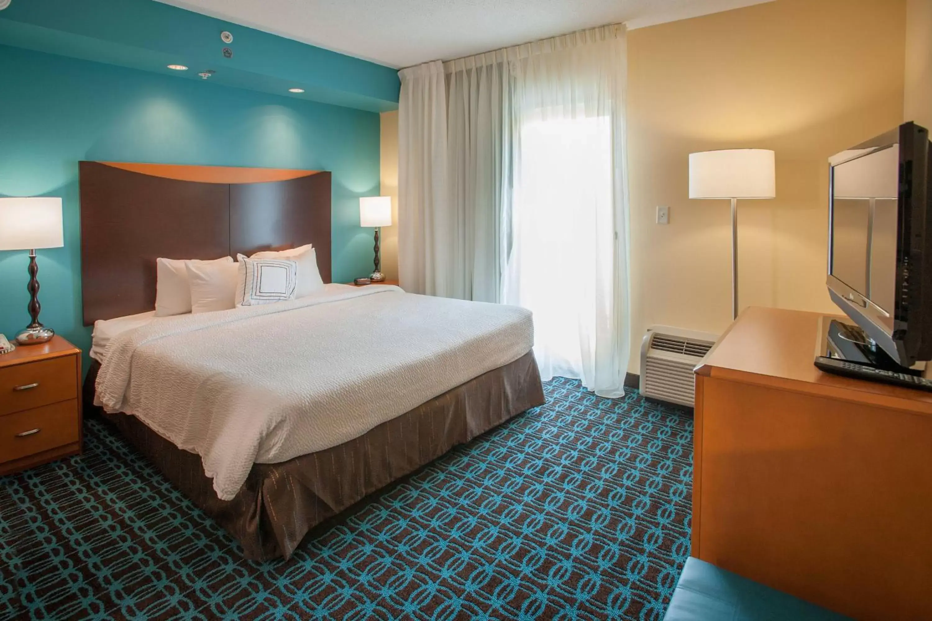 Bedroom, Bed in Fairfield Inn & Suites Orange Beach
