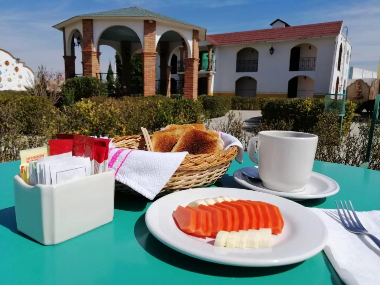 Food and drinks in Hotel Santa Barbara