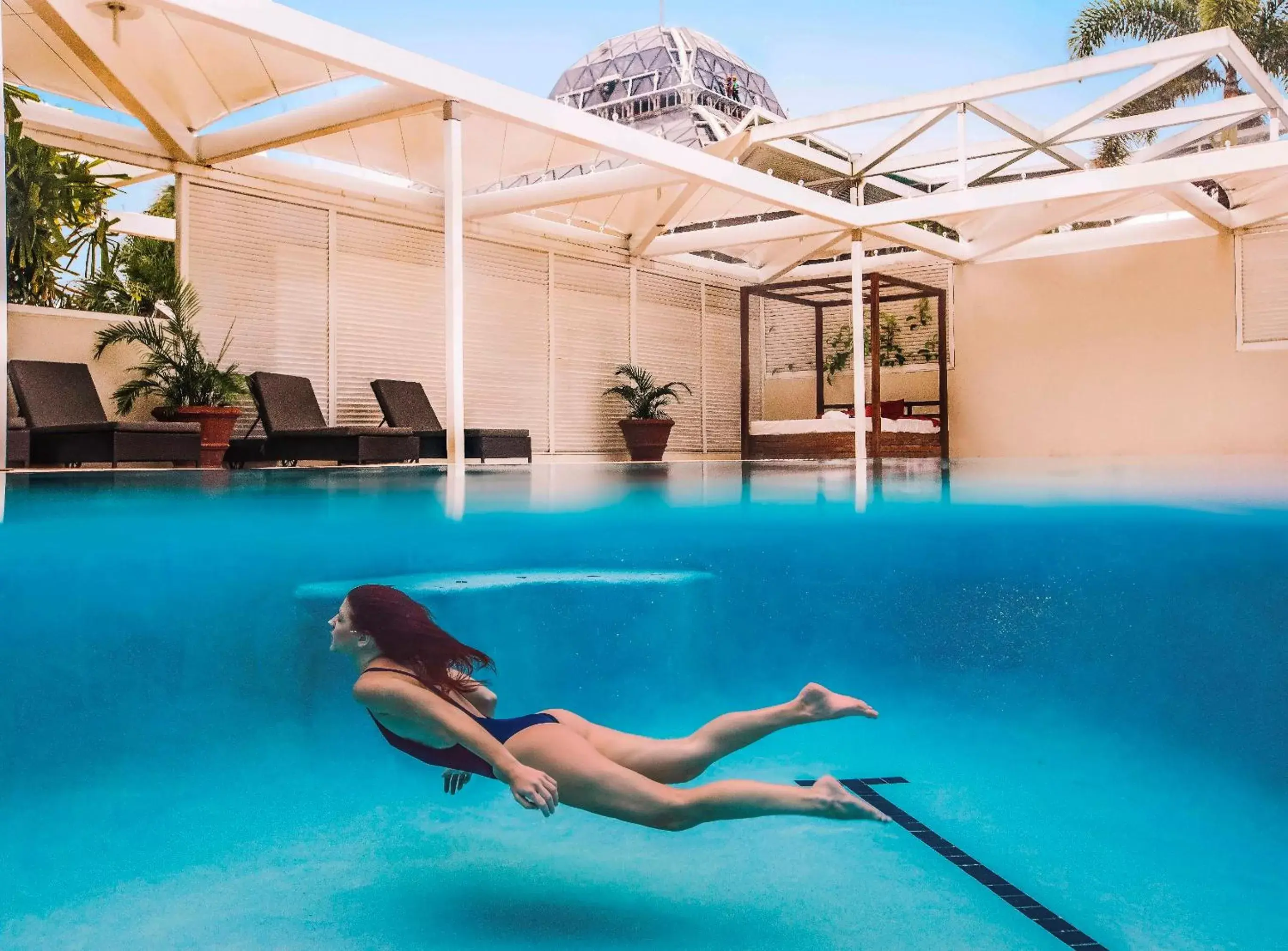 Activities, Swimming Pool in Pullman Reef Hotel Casino