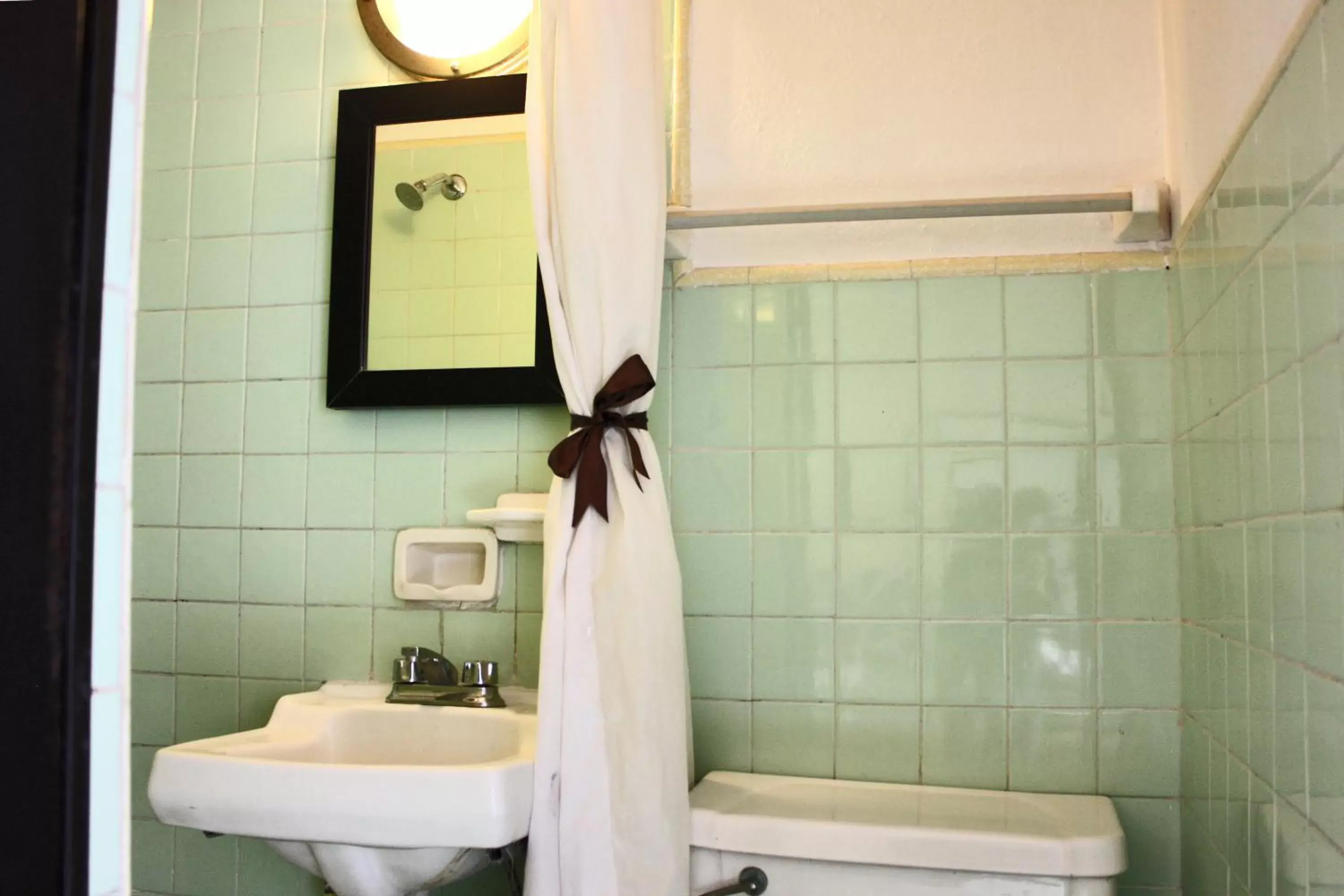 Decorative detail, Bathroom in Casa Blanca Tequisquiapan