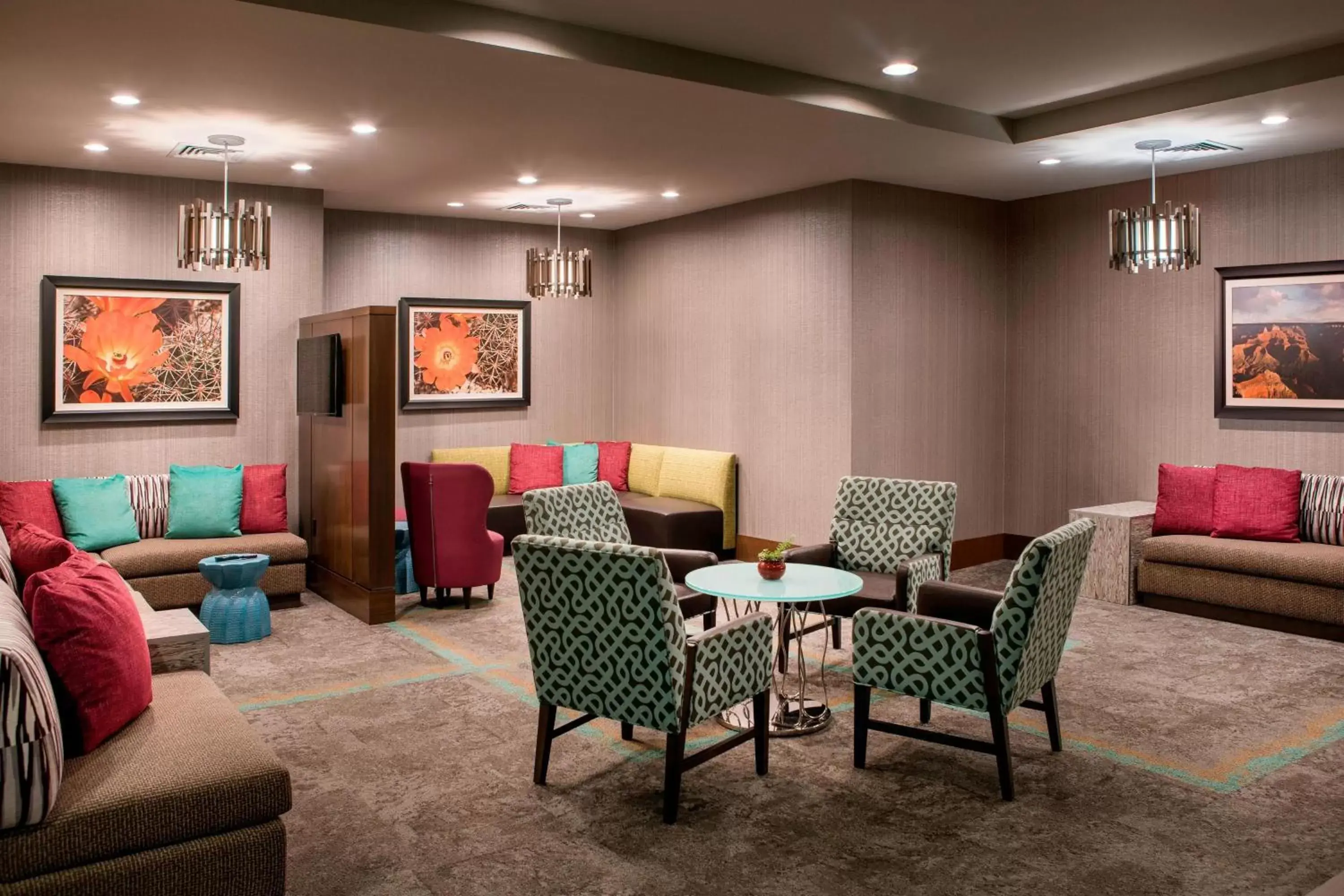 Lobby or reception in Residence Inn Phoenix Desert View at Mayo Clinic