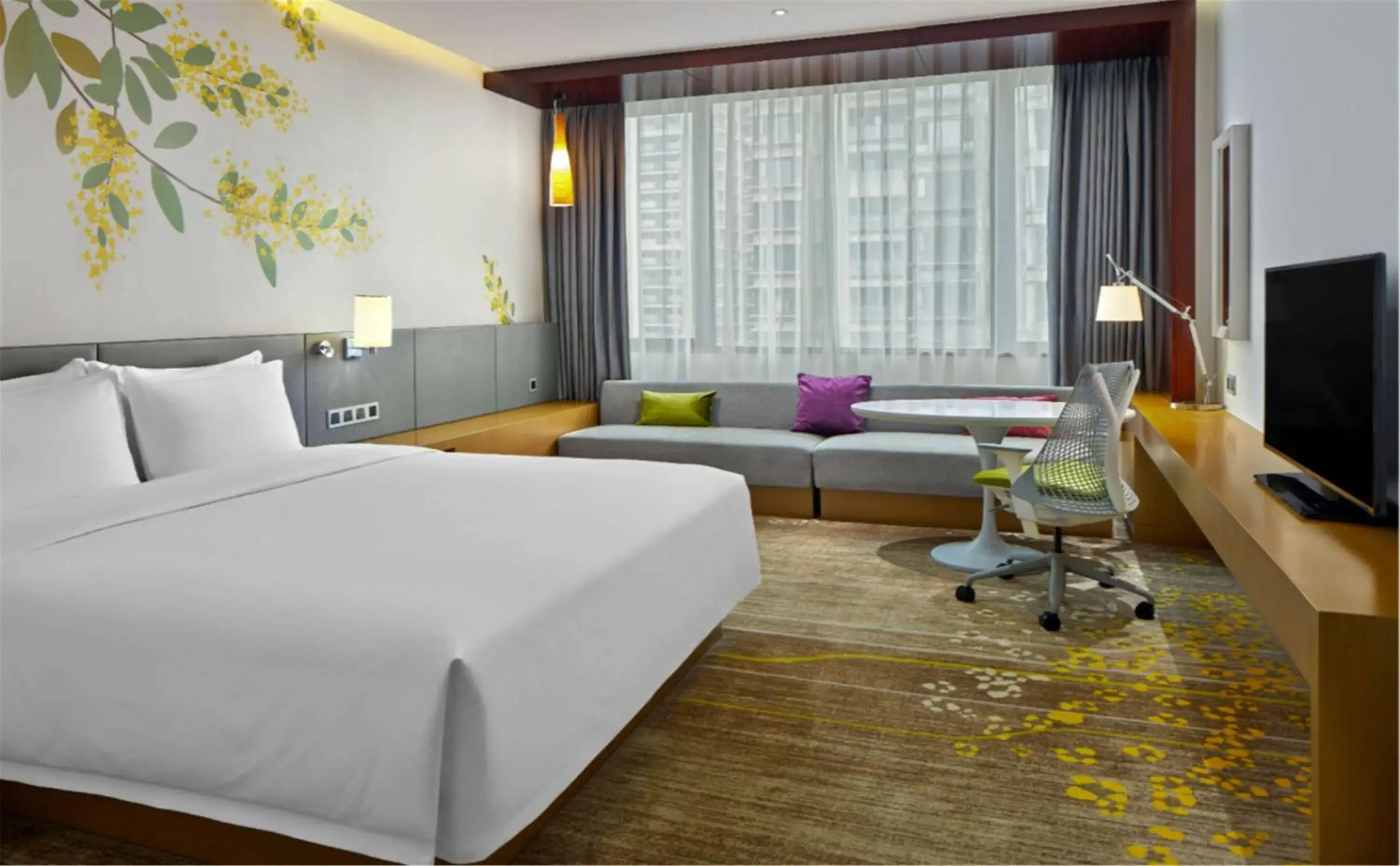Bedroom in Hilton Garden Inn Foshan
