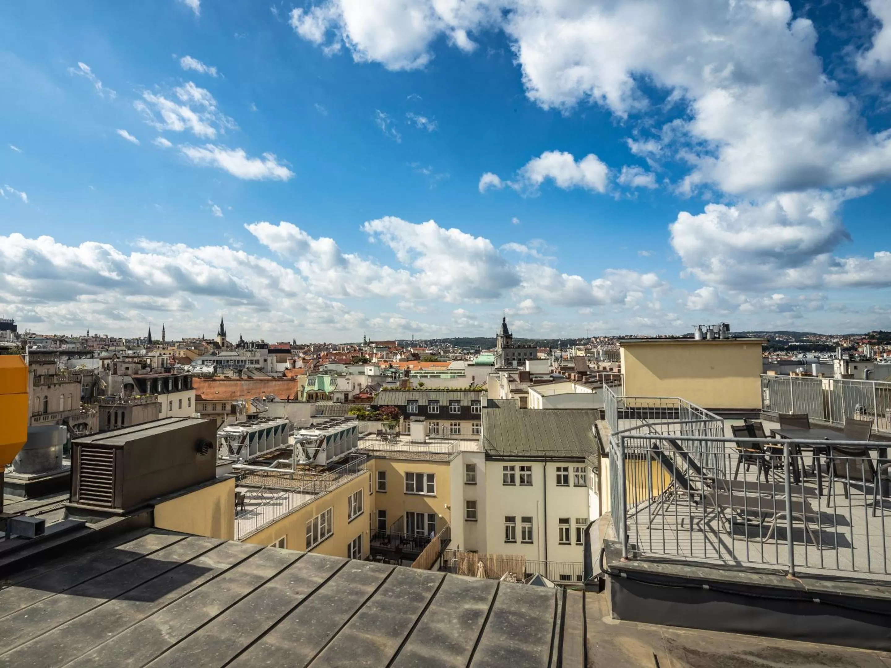 View (from property/room) in EA ApartHotel Melantrich